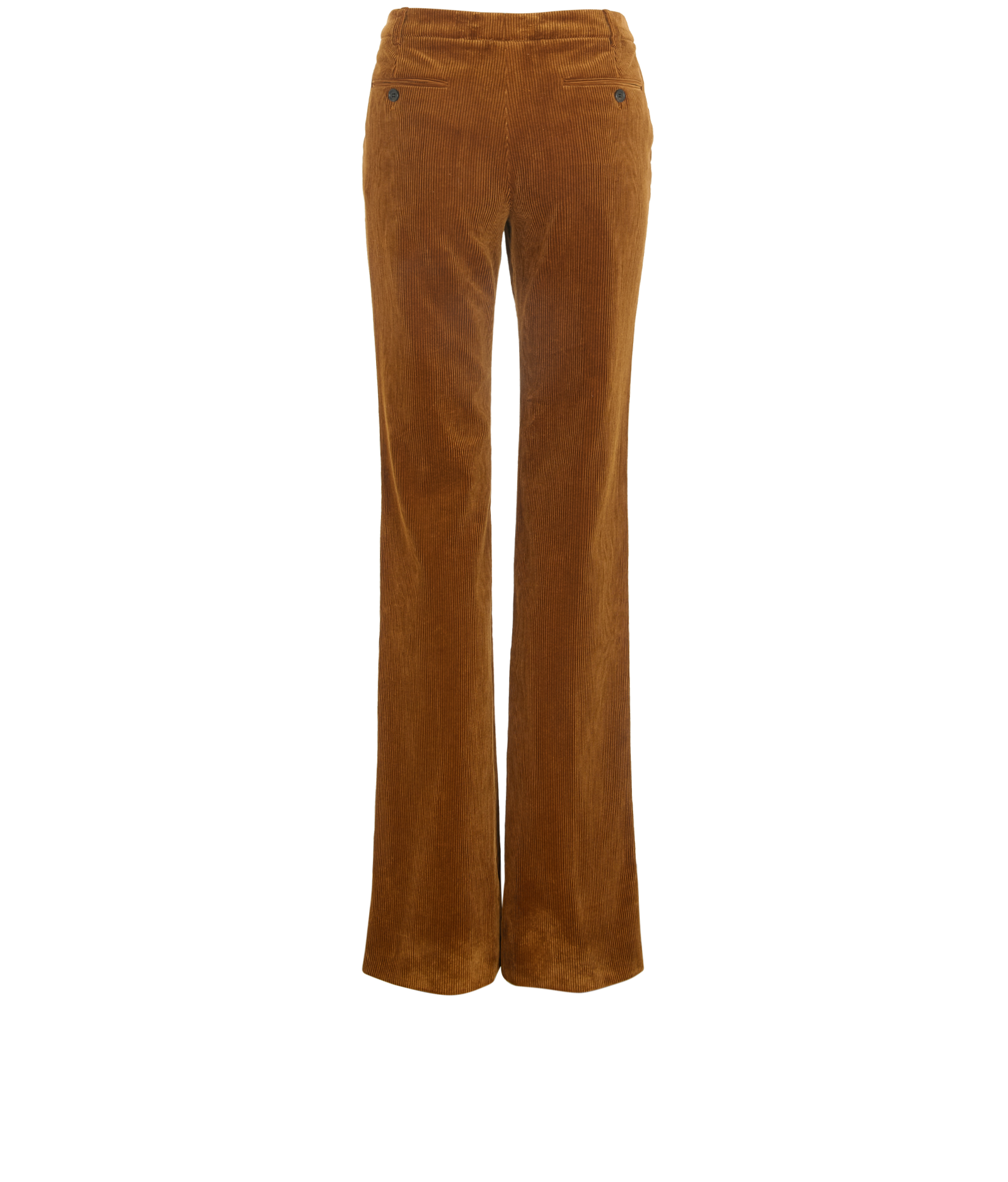 Saint Laurent Corduroy Trousers, &pound;220, Clothing, Brown, Cotton, Back view