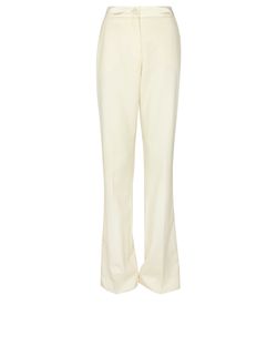Saint Laurent Trousers, Wool, Cream, UK12, 3*