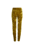 Saint Laurent Crushed Velvet Trousers, back view