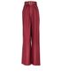 Zimmermann Belted High Waisted Wide Leg Trousers, front view