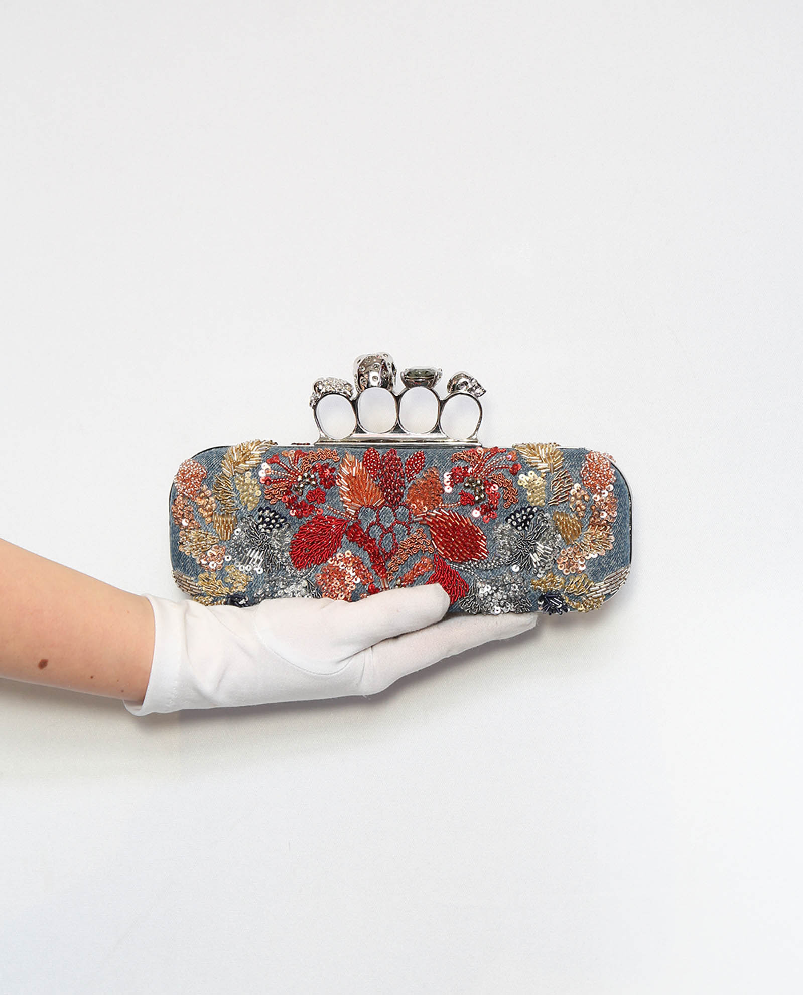 Knuckle Duster Box Clutch, Alexander McQueen Designer Exchange - Main Image