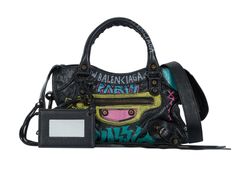 Mini Graffiti Classic City Bag, Balenciaga Designer Exchange