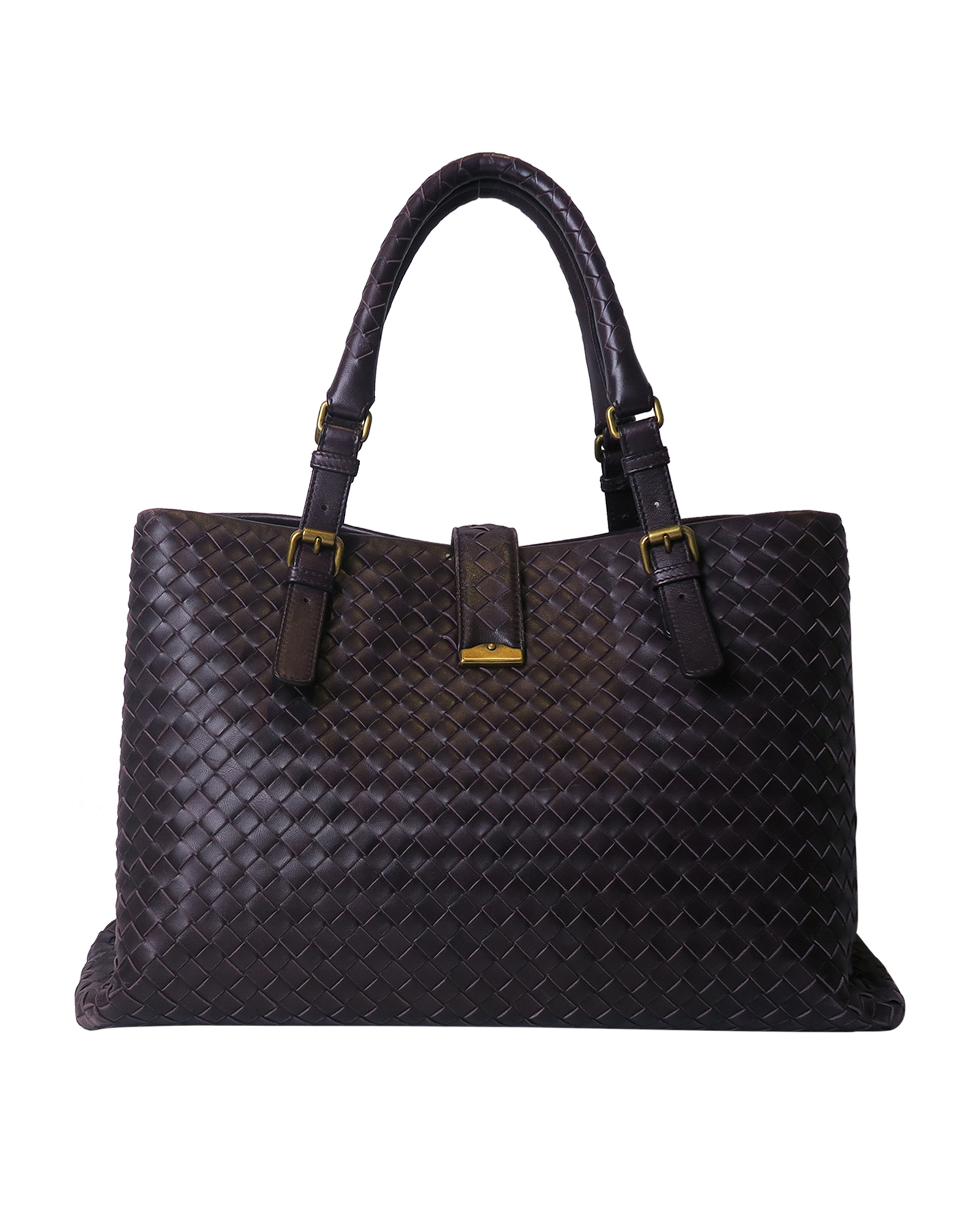 Leather Handbags Bottega Veneta Medium Roma Bag Bottega Veneta - Main Image