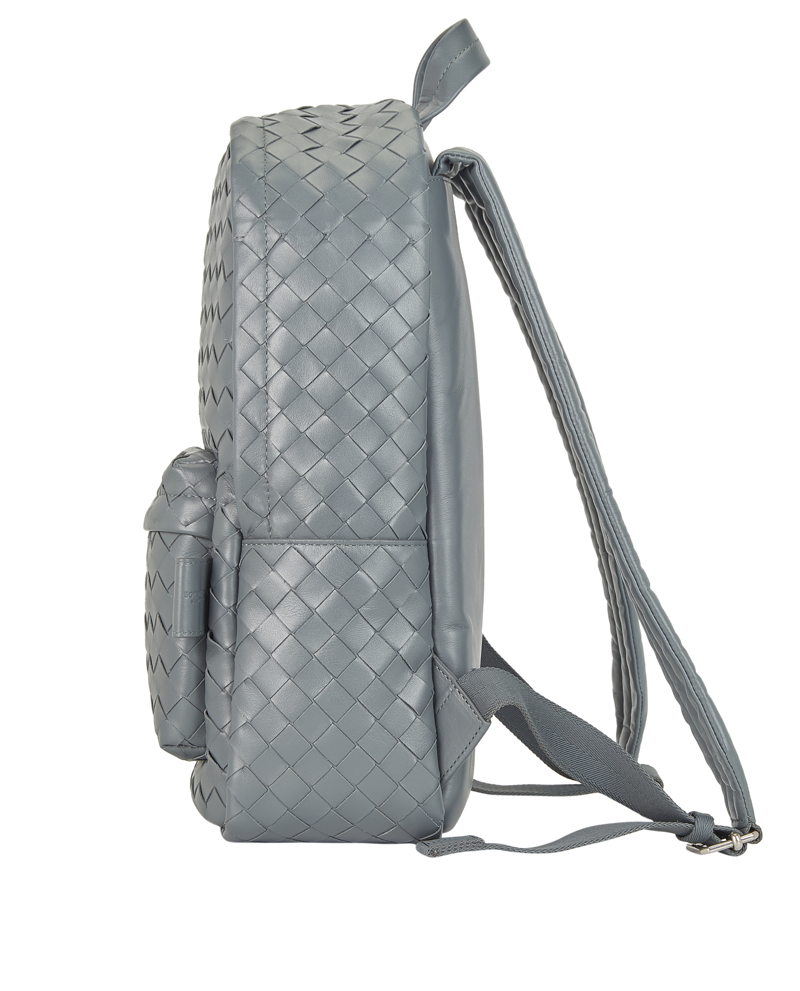 Bottega Veneta Intrecciato Calf Gray Backpack Daypack Bottega Veneta Nylon Intrecciato Padded Tech Fold Over  main image 4