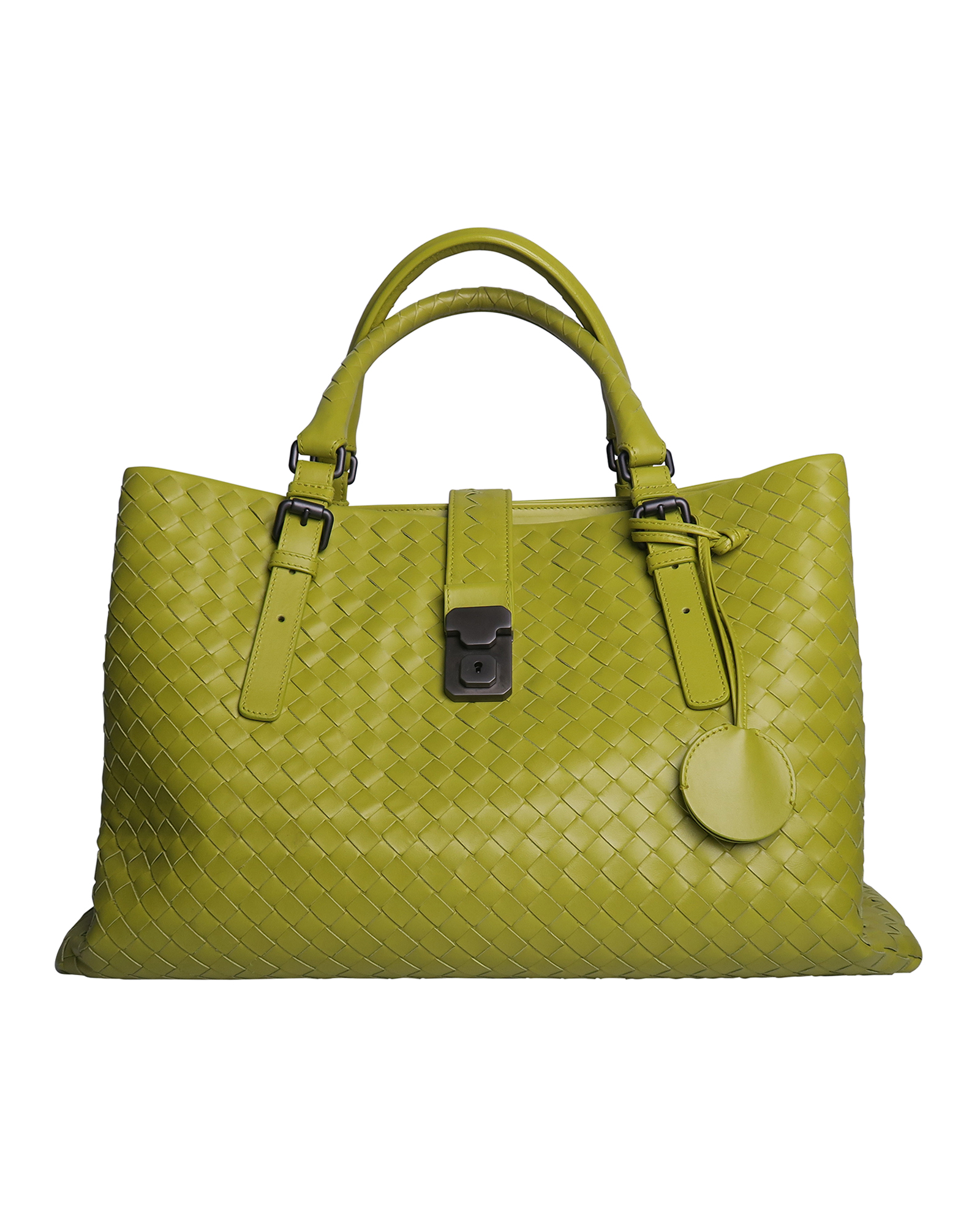 Bottega Veneta Medium Roma Leather Bag