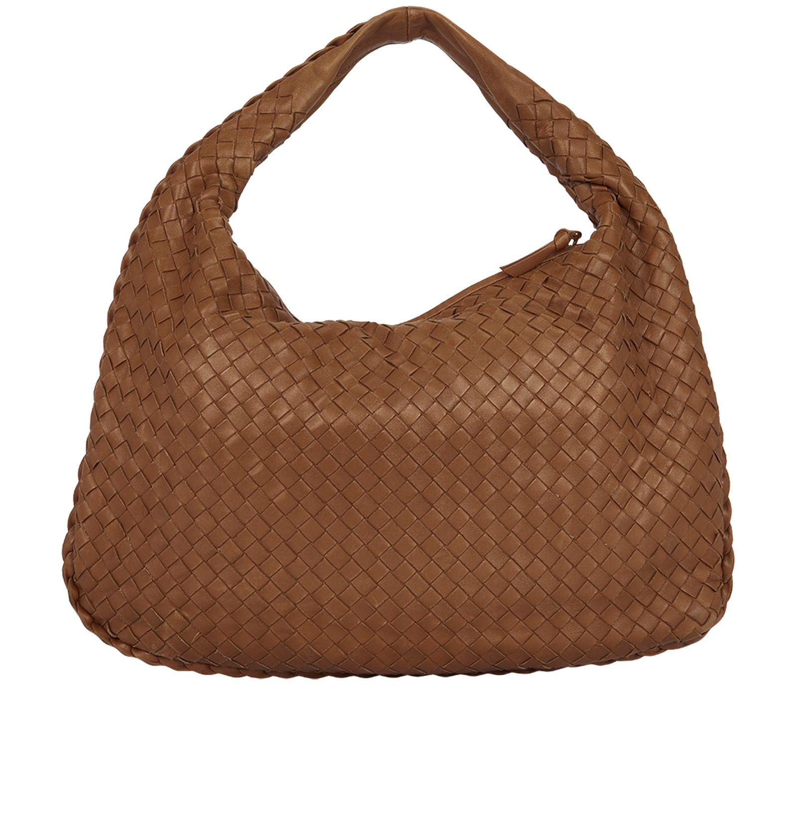 BOTTEGA VENETA, DESERT ROSE MEDIUM LAMBSKIN VENETA HOBO BAG IN INTRECCIATO  NAPPA WITH BRASS HARDWARE, 2020, Handbags and Accessories, 2020