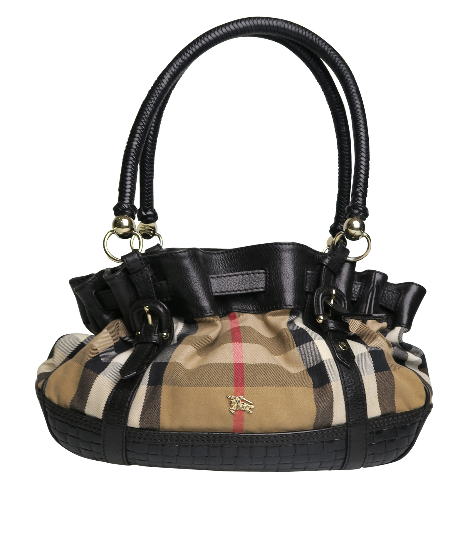 Top Handle Ruched Bag, Burberry Designer Exchange Buy Sell