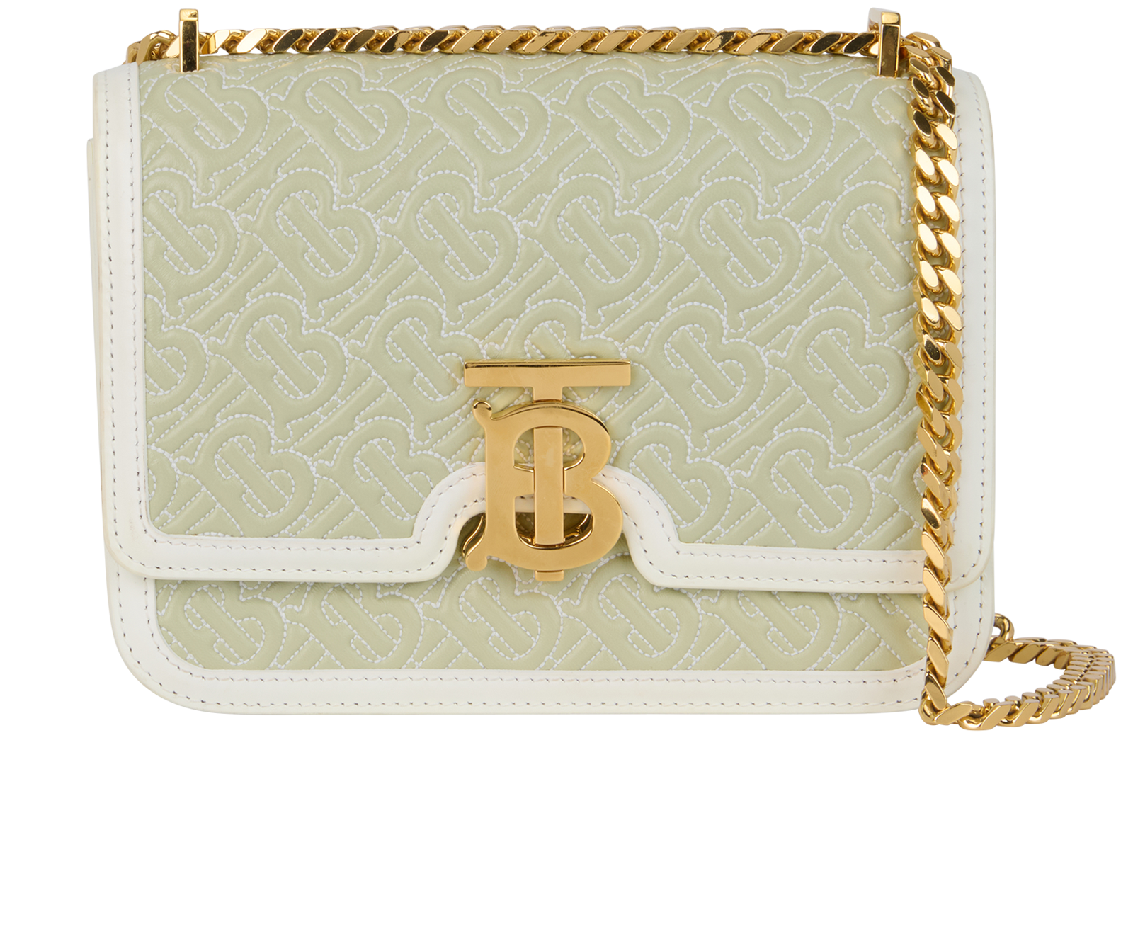 Pre-loved Small Quilted Monogram Shoulder Bag - £495