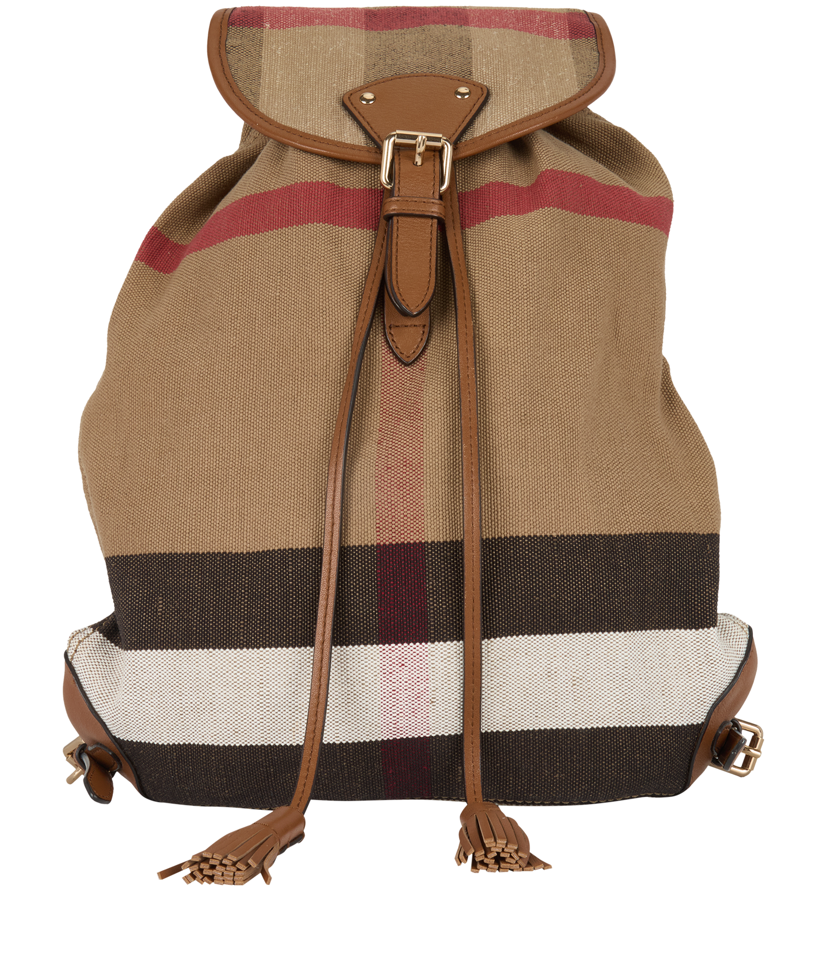 Burberry mega check backpack