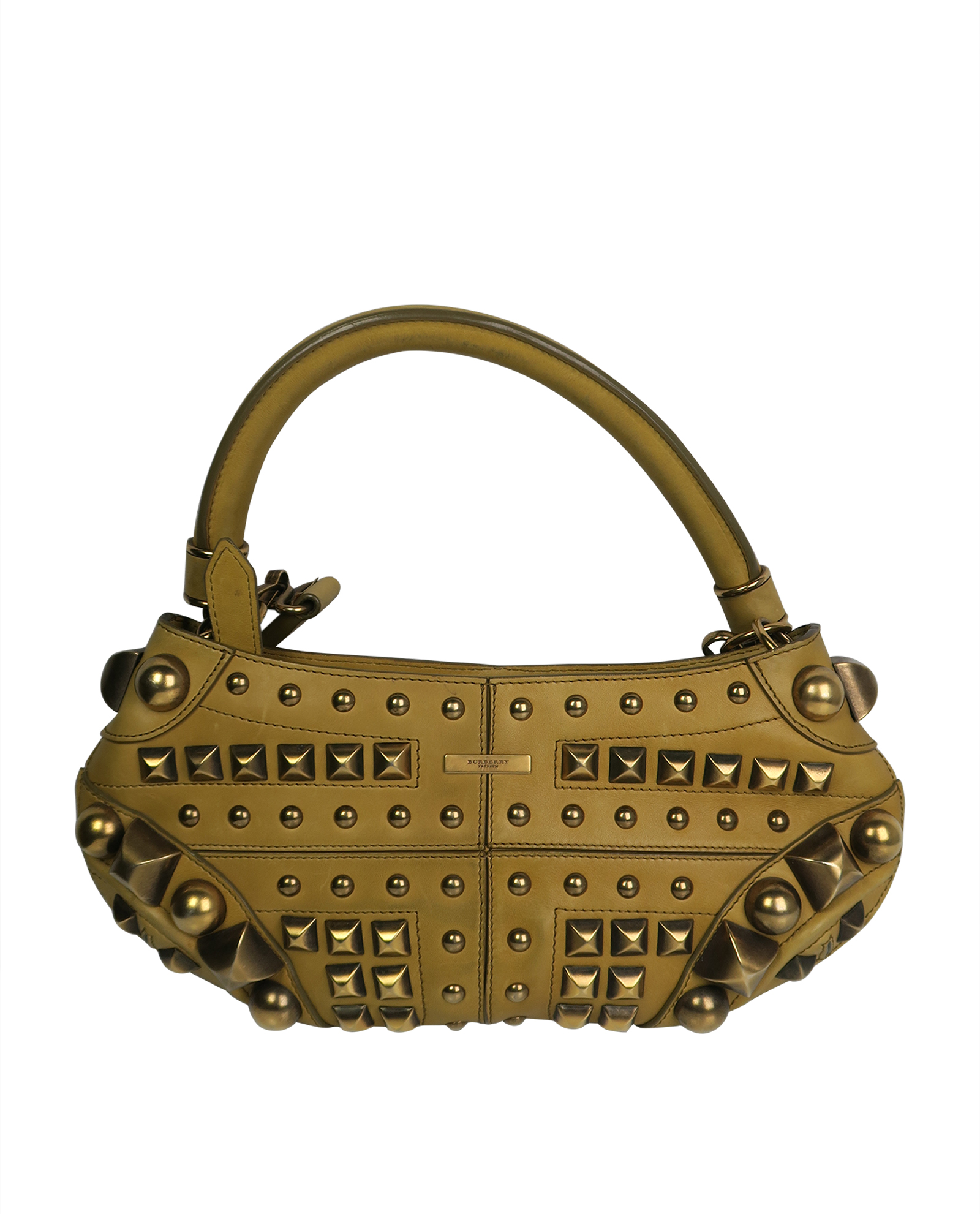 burberry studded handbag