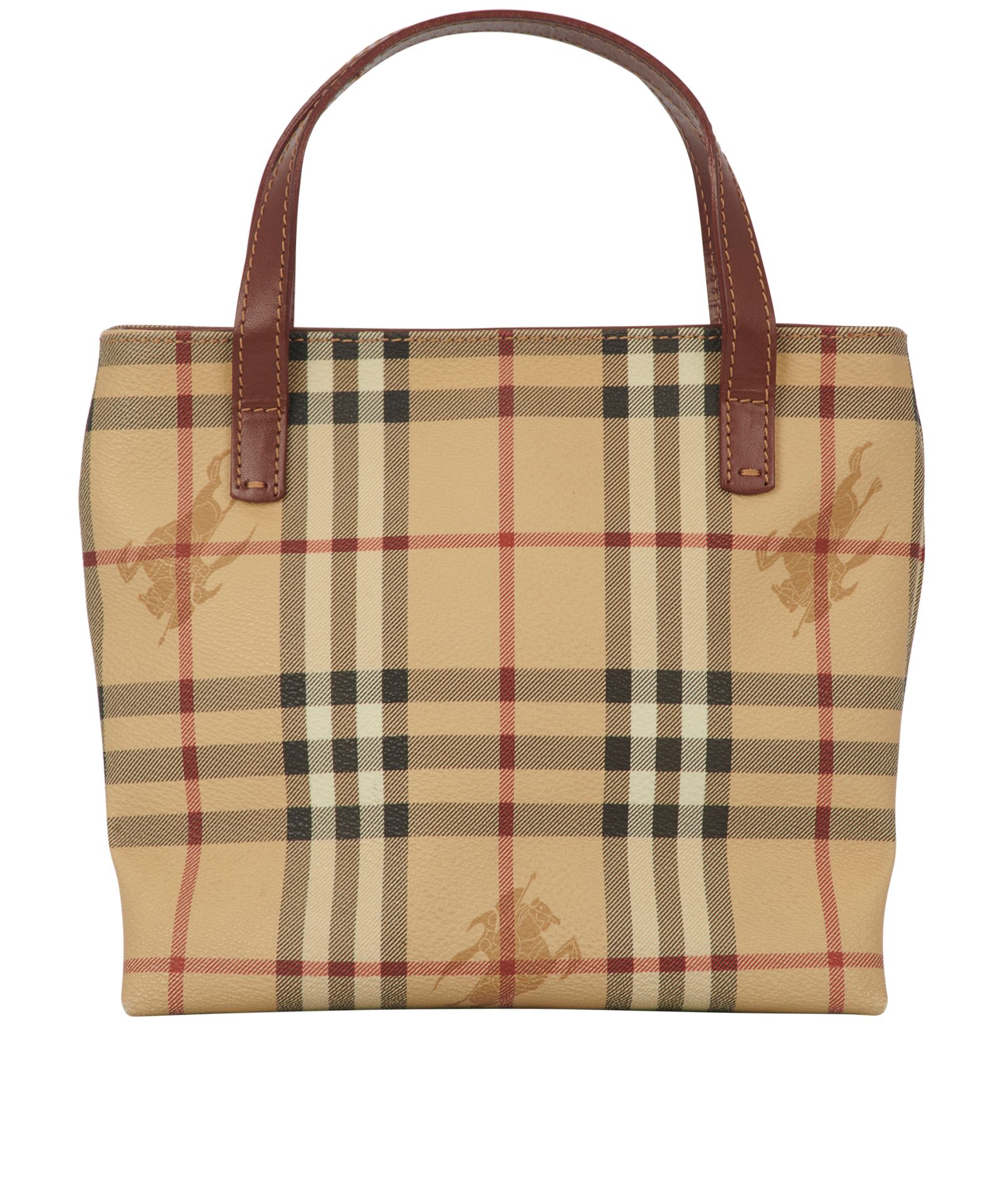 Pre-loved Small Haymarket Check Tote - £250
