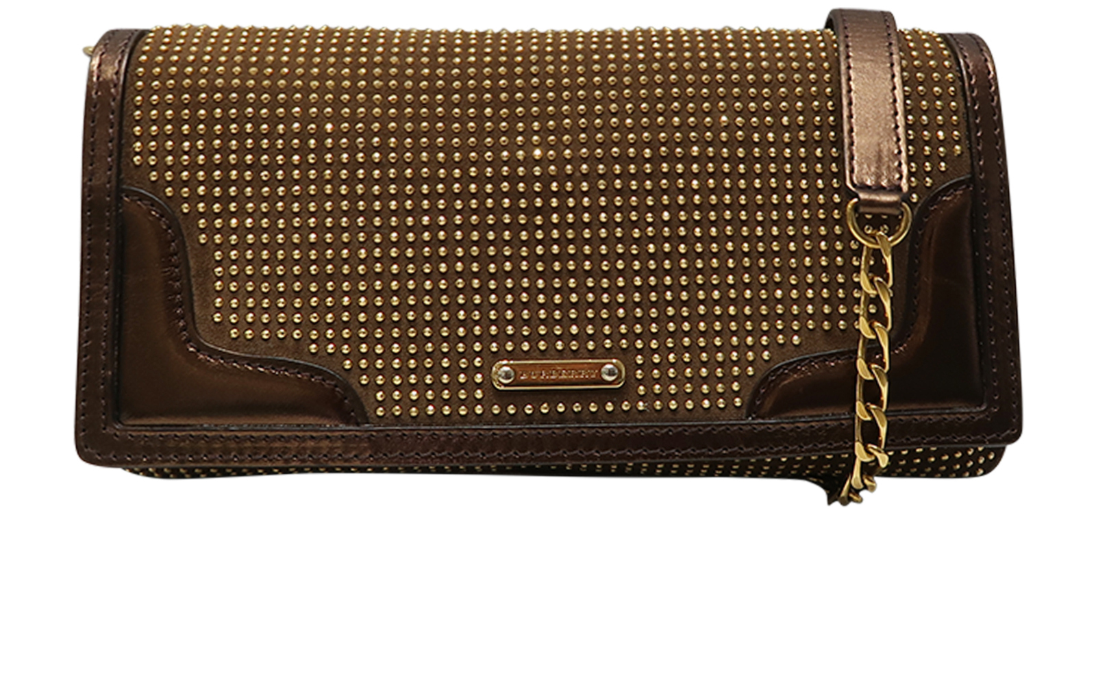 Studded Clutch Chain Bag, Burberry - Designer Exchange | Buy Sell Exchange