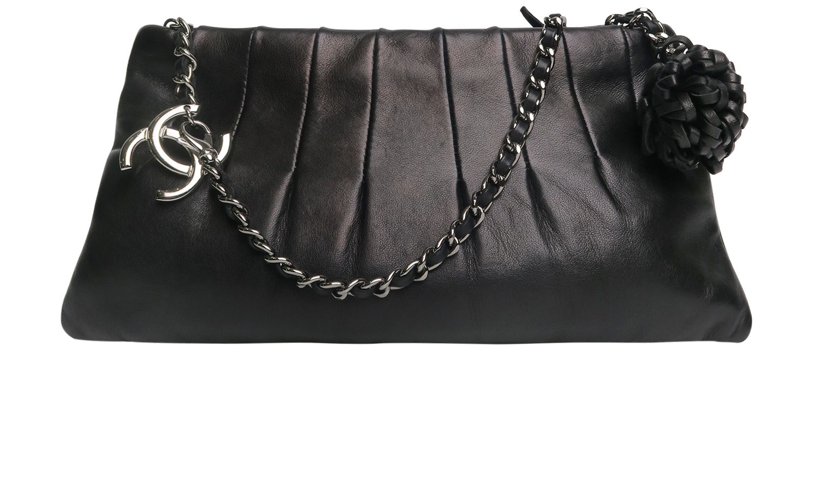 CHANEL, Bags, Chanel Mini Pochette Chain Handbag