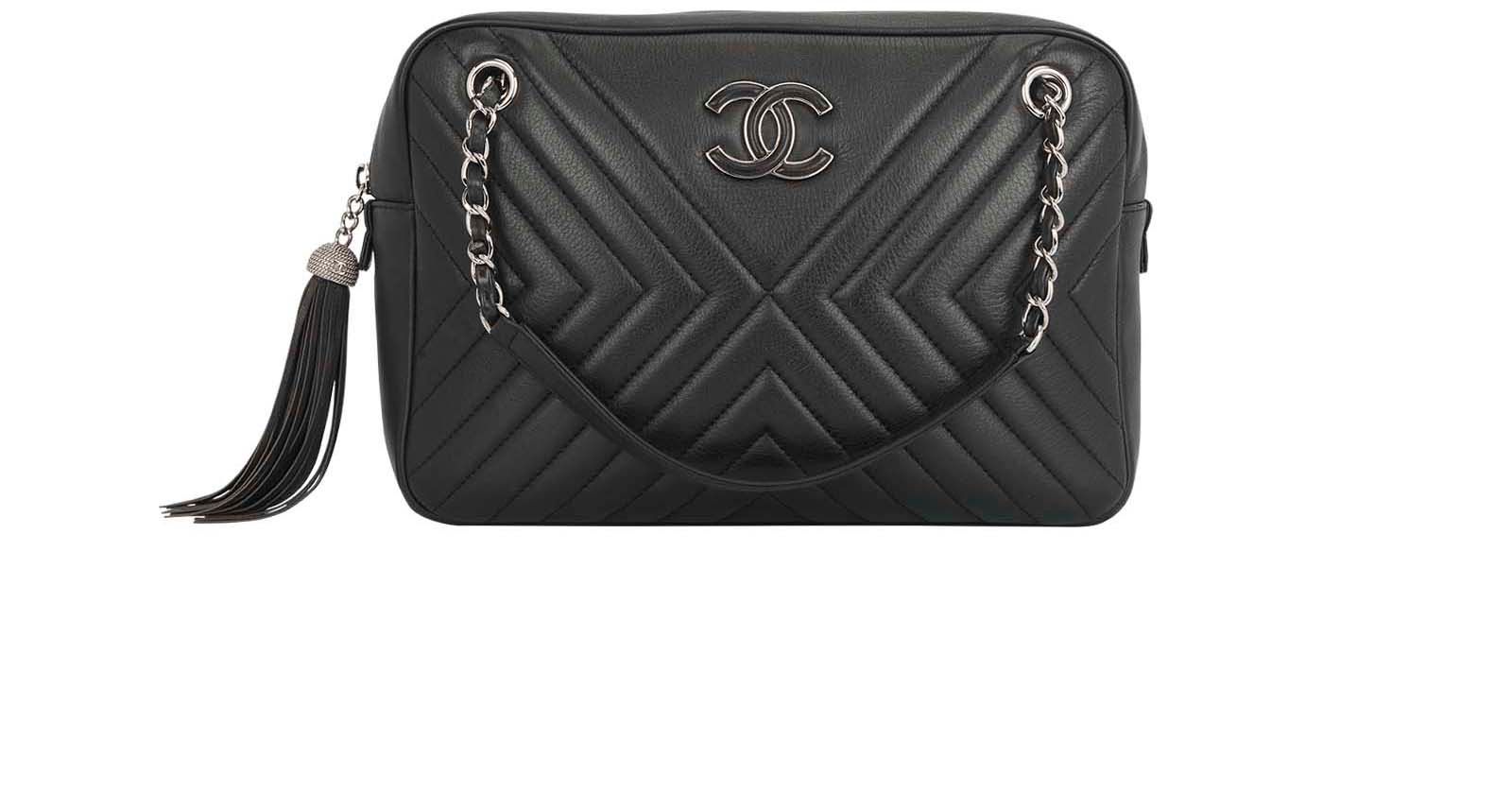 Chevron Camera Bag, Chanel - Designer Exchange