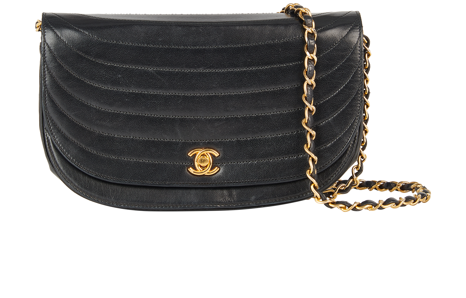 Pre-loved Half Moon Flap - £2,950