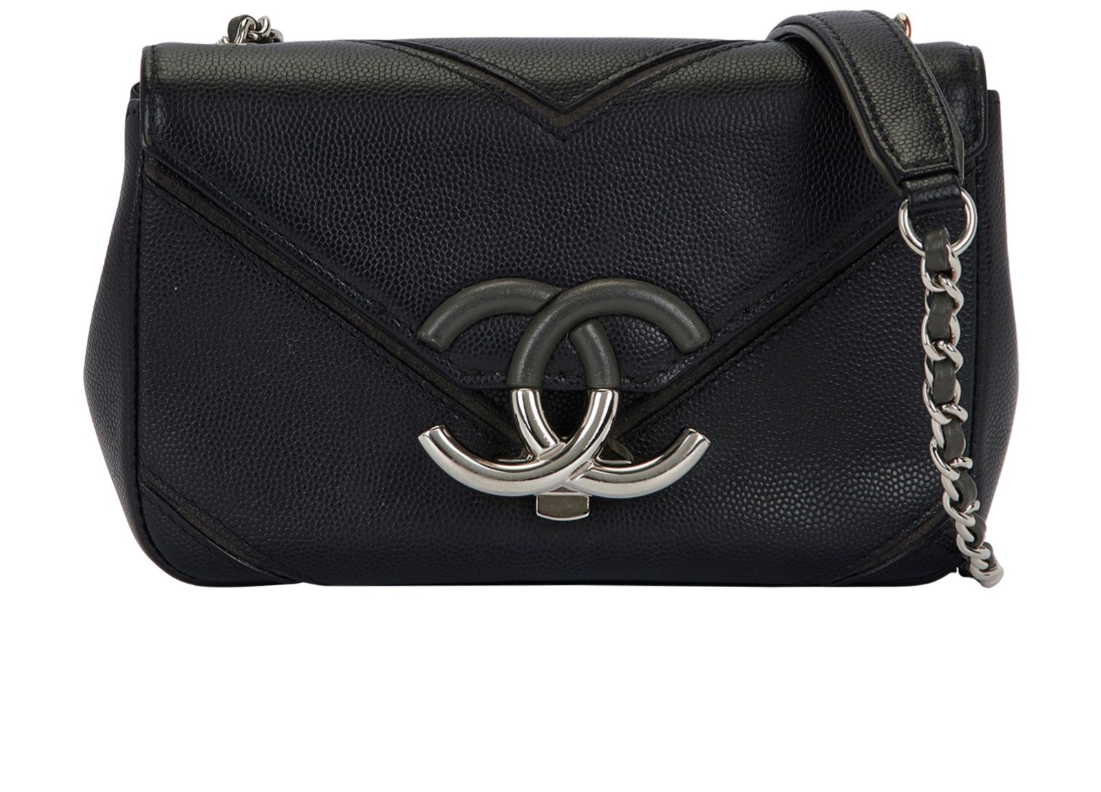 Macro Chevron Flap Bag, Chanel - Designer Exchange