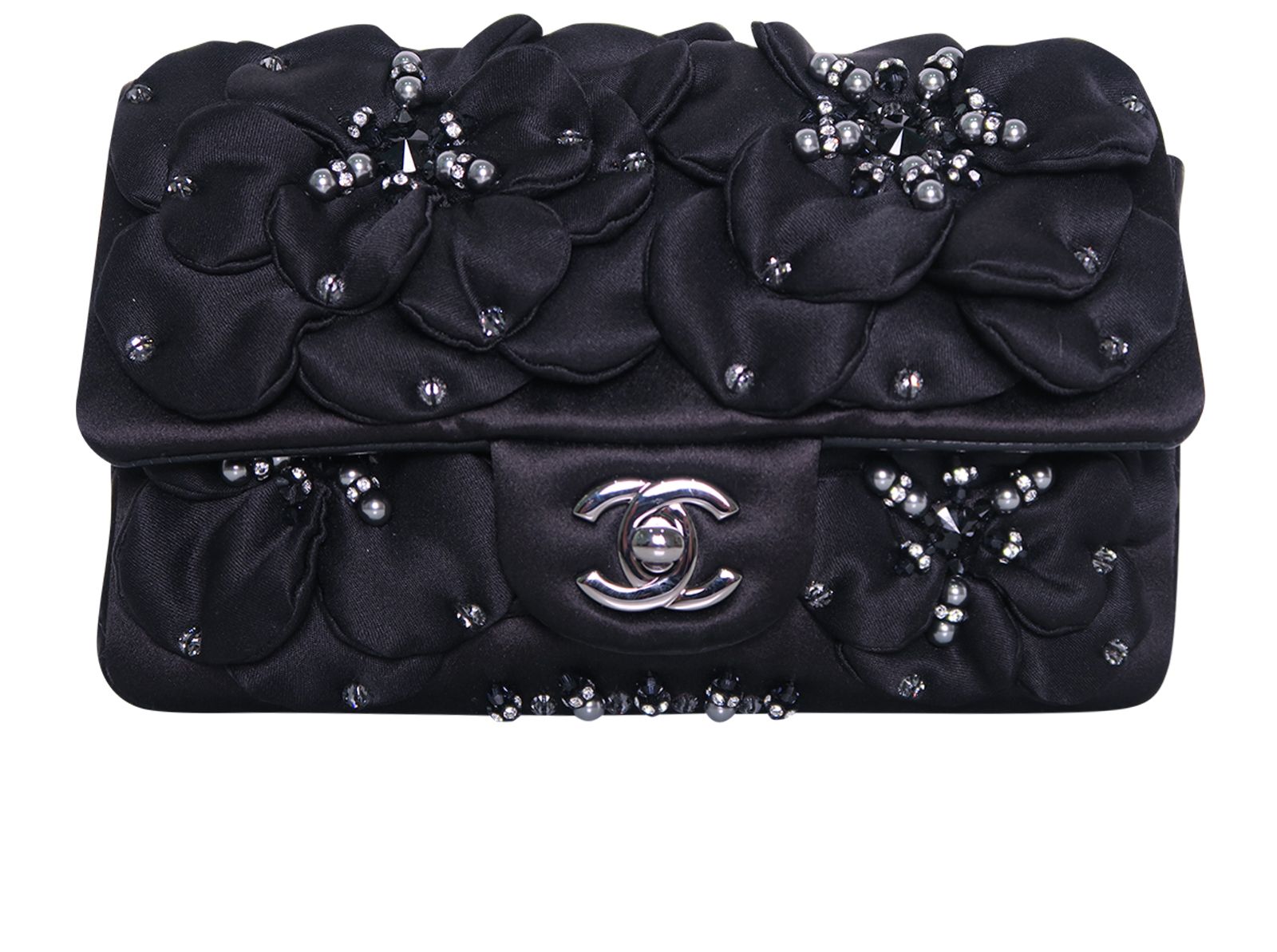 Chanel New Mini Star Camellia Classic Bag 