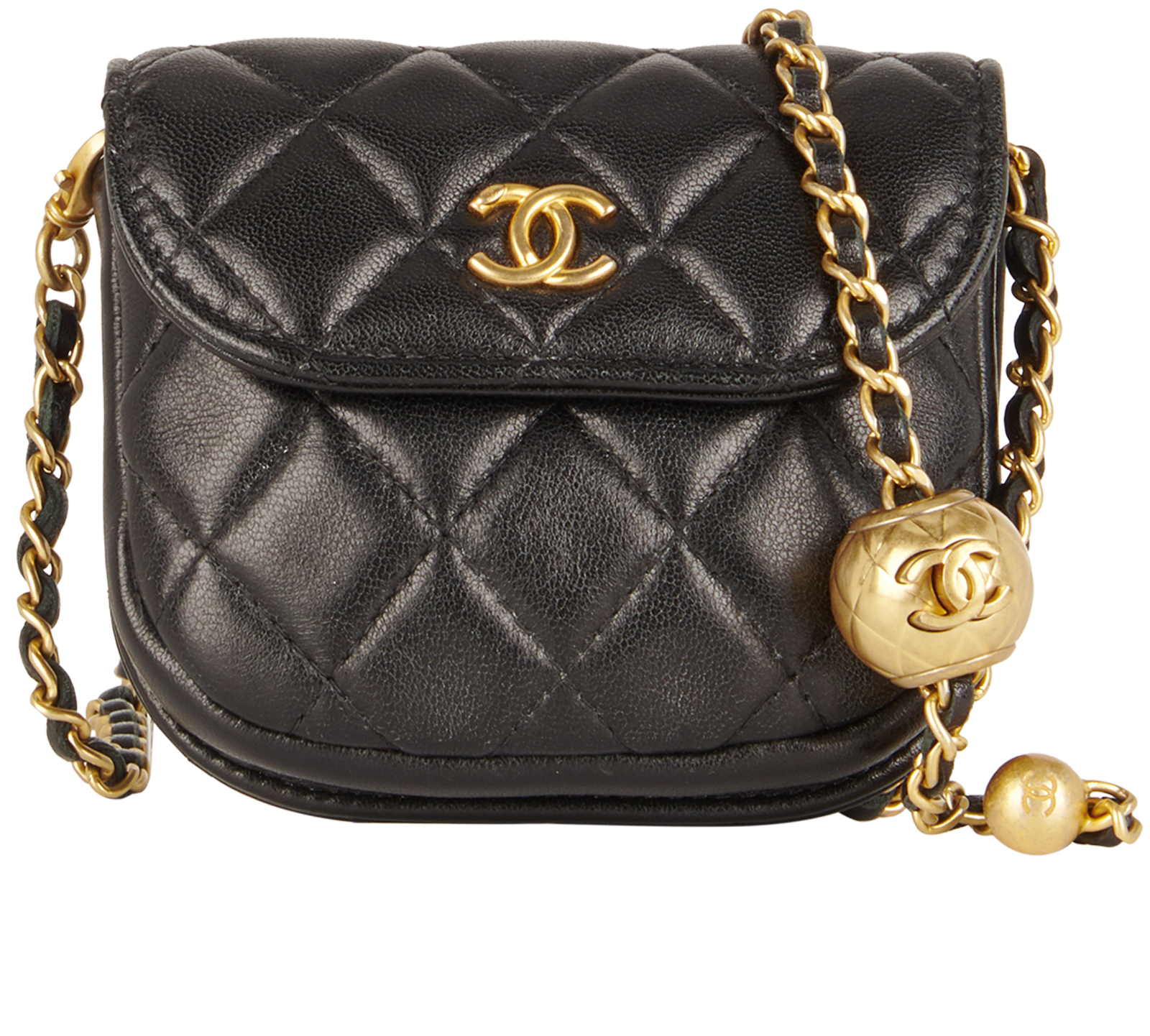 Leather Bags Chanel Fanny Pack 2020 CHANEL Pre-Owned 2020 Quilted