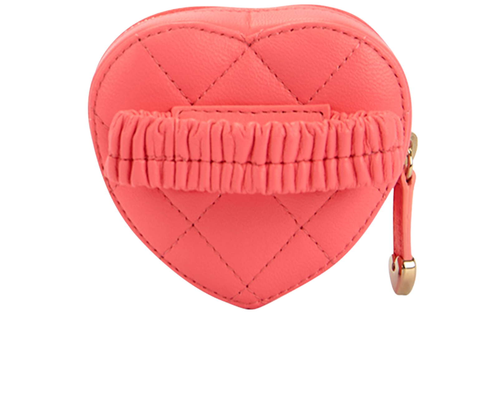 Heart Zipped Arm Coin Purse, Chanel Designer Exchange Buy Sell