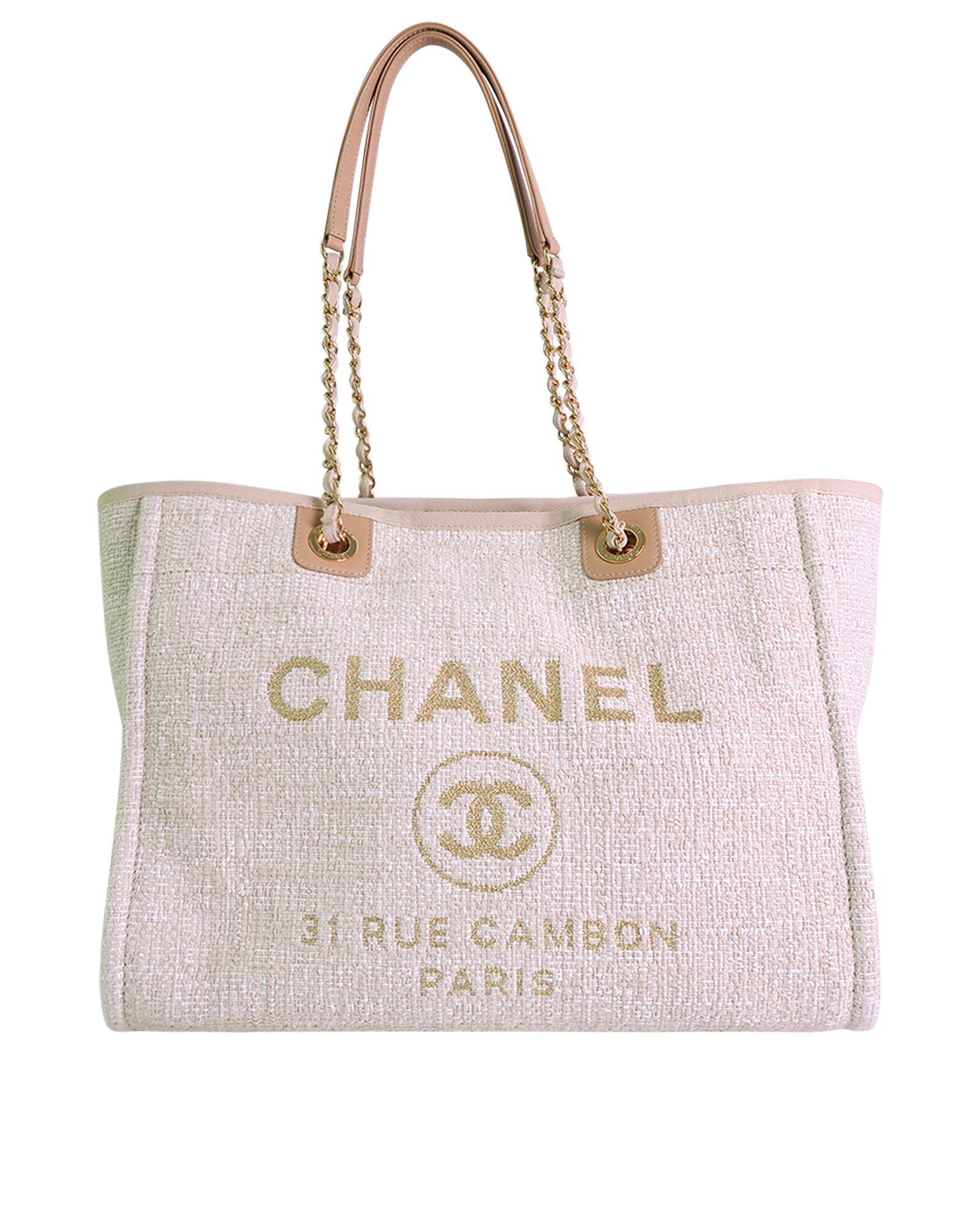 Chanel Small Deauville Pink Handbag RJL1341 – LuxuryPromise