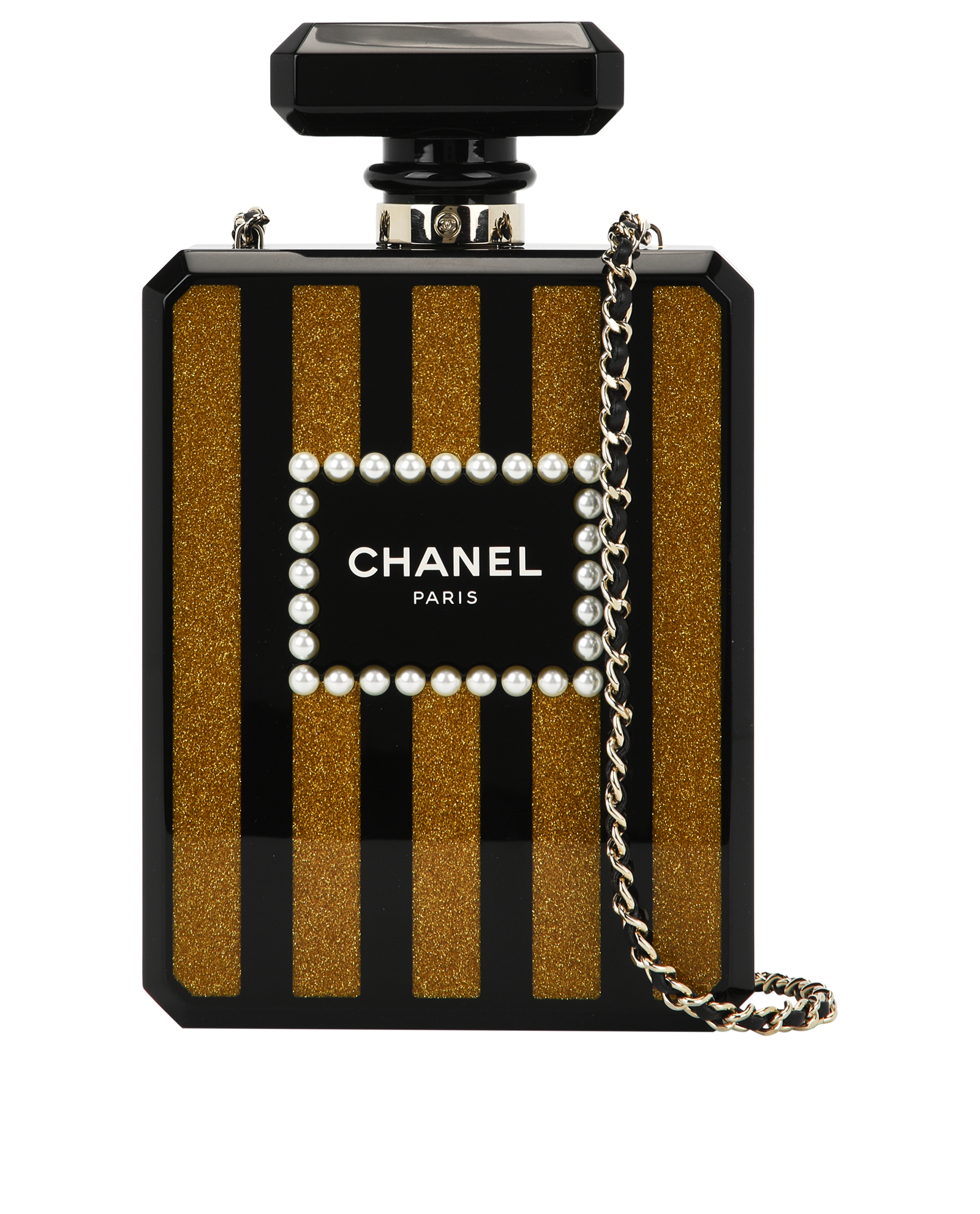Perfume Bottle Clutch