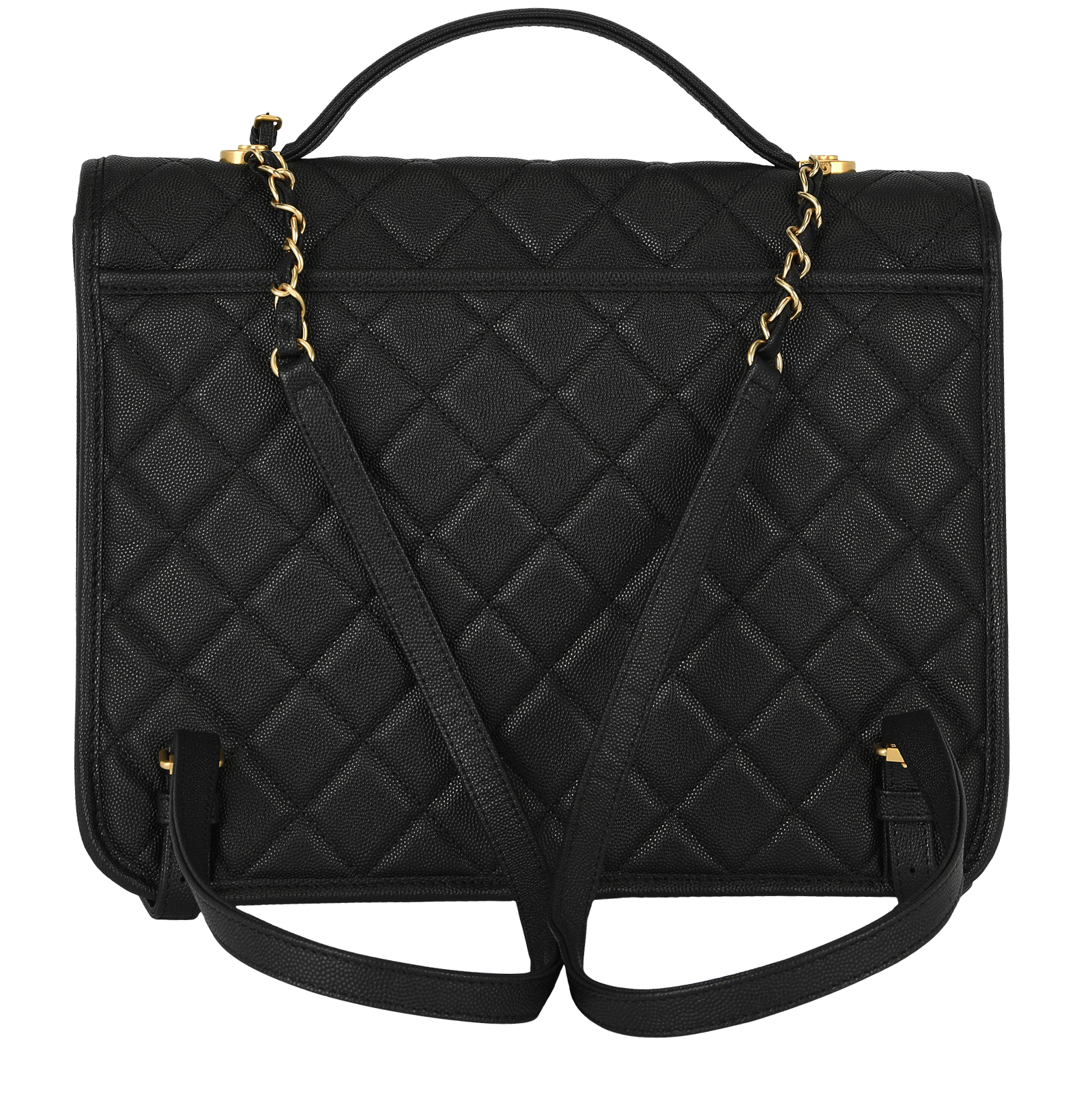 CC Caviar Quilted School Memory Backpack Pre-loved School Memory Backpack - £3,100 main image 3