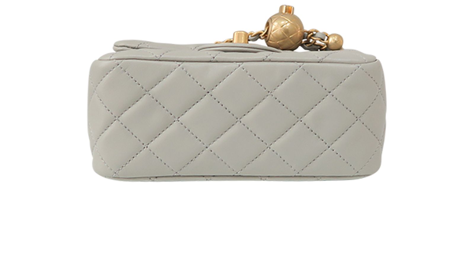 Chanel Pearl Crush Mini Square Flap Leather Crossbody Bag