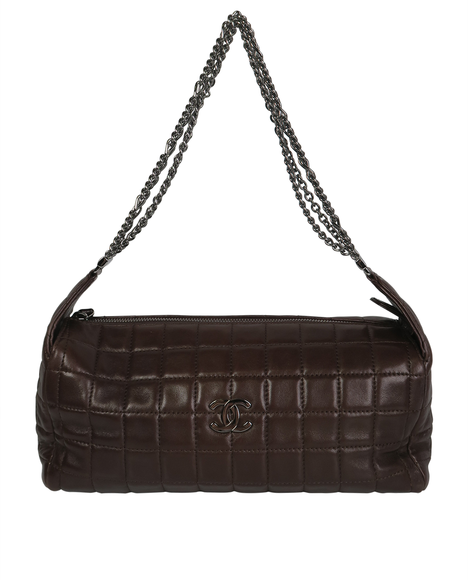 Chanel Choco bar shoulder bag Chanel Choco Bar Lambskin Mini Shoulder Bag – LuxUness main image 3