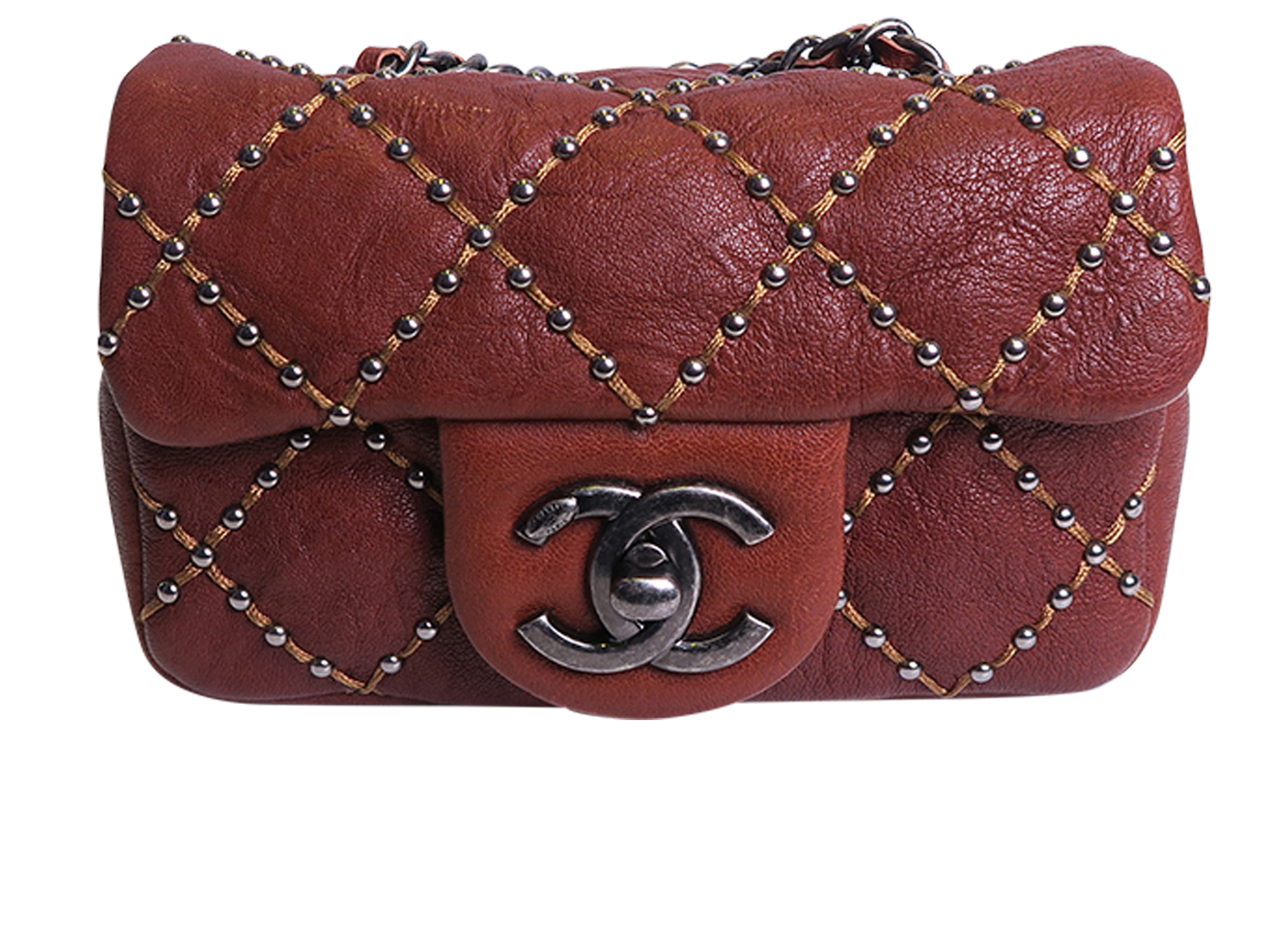 Paris-Dallas Studded Mini Flap, Chanel Designer Exchange Buy