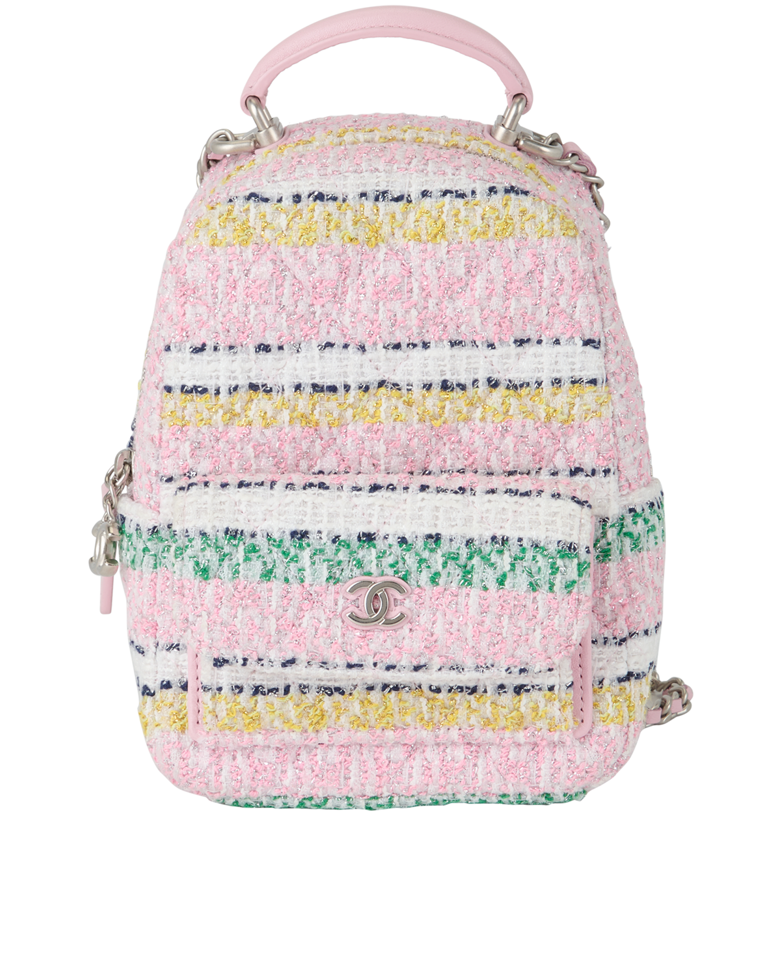Chanel 24S Mini Tweed Backpack Chanel Beaute Tweed Mini Backpack New | Mercari main image 2