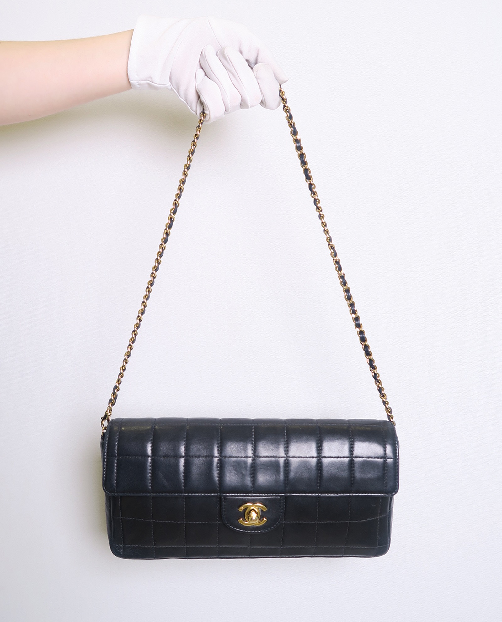 Chanel Chocolate Bar Bag/Clutch - Designer WishBags