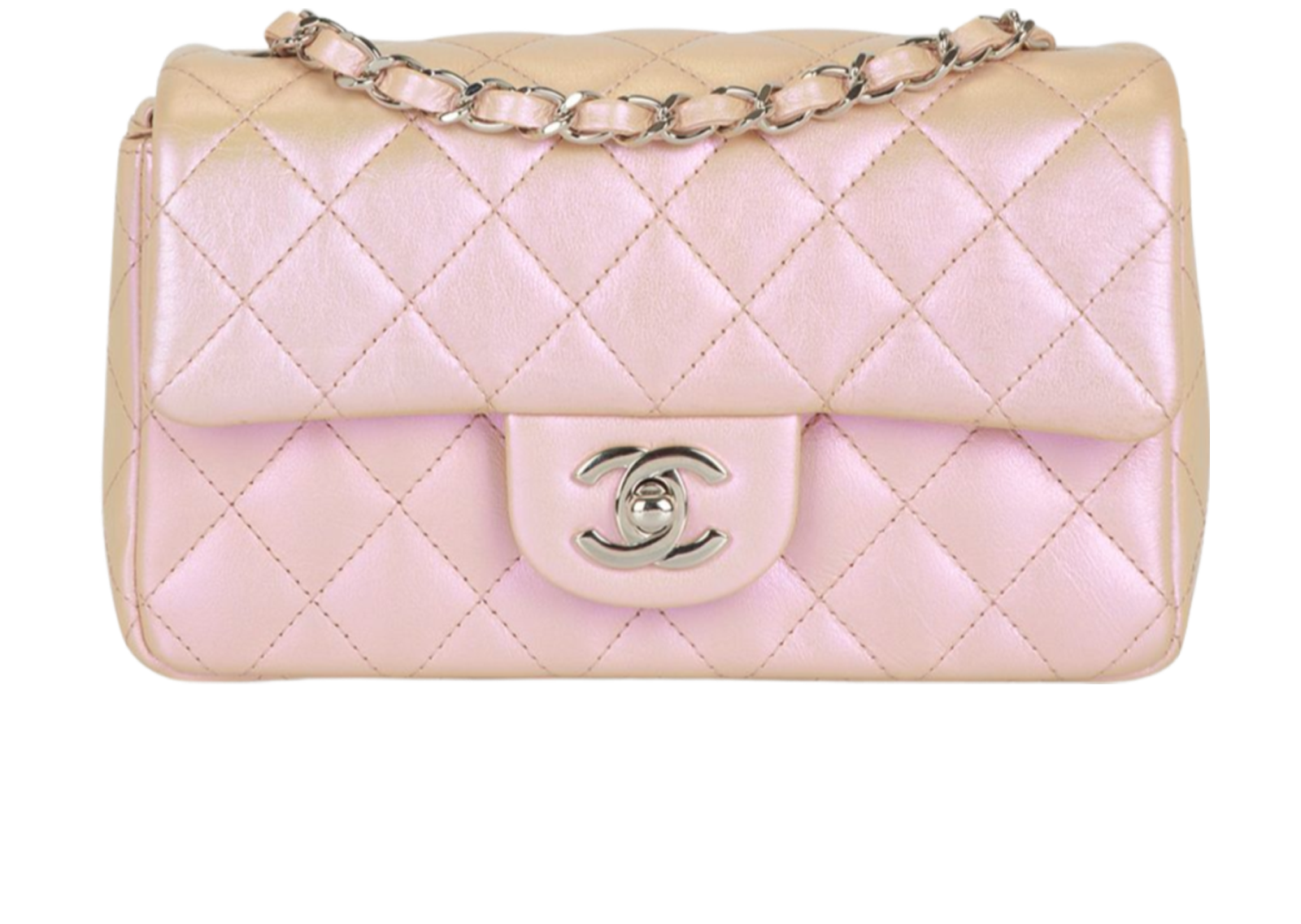 Iridescent New Mini Single Flap, Chanel Designer Exchange Buy