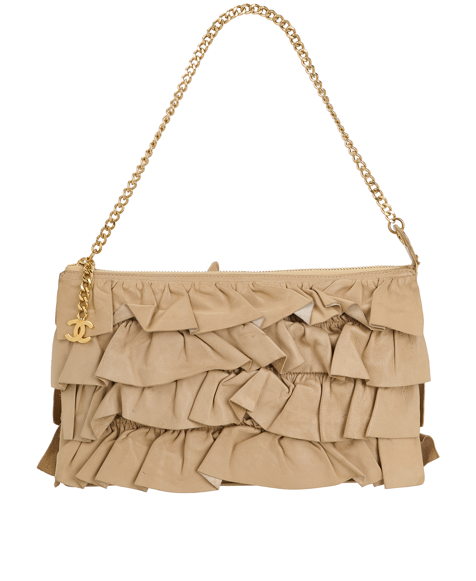 Ruffled 2-Way Clutch, Chanel Designer Exchange Buy Sell Exchange - Main Image