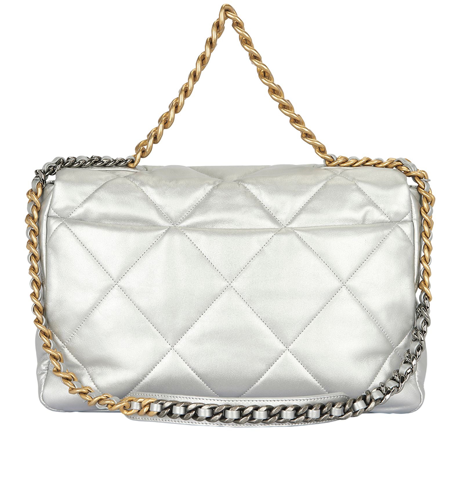 Chanel 19 Maxi HandBag White For Women, Women’s Bags, Shoulder And  Crossbody Bags 14in/ in 2023