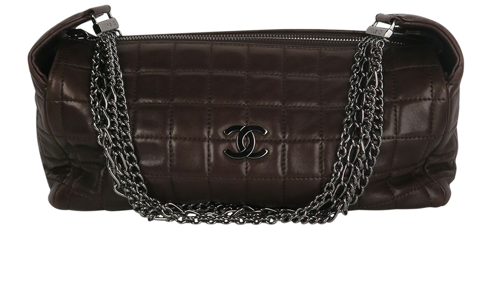 Chanel Chocolate Bar Leather Tote Bag (SHG-35497) – LuxeDH