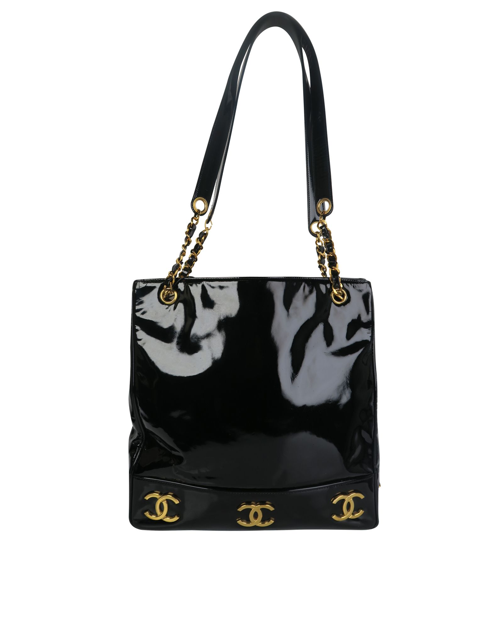 Chanel Pre-owned 2023 Large Shopping Tote Bag - Black