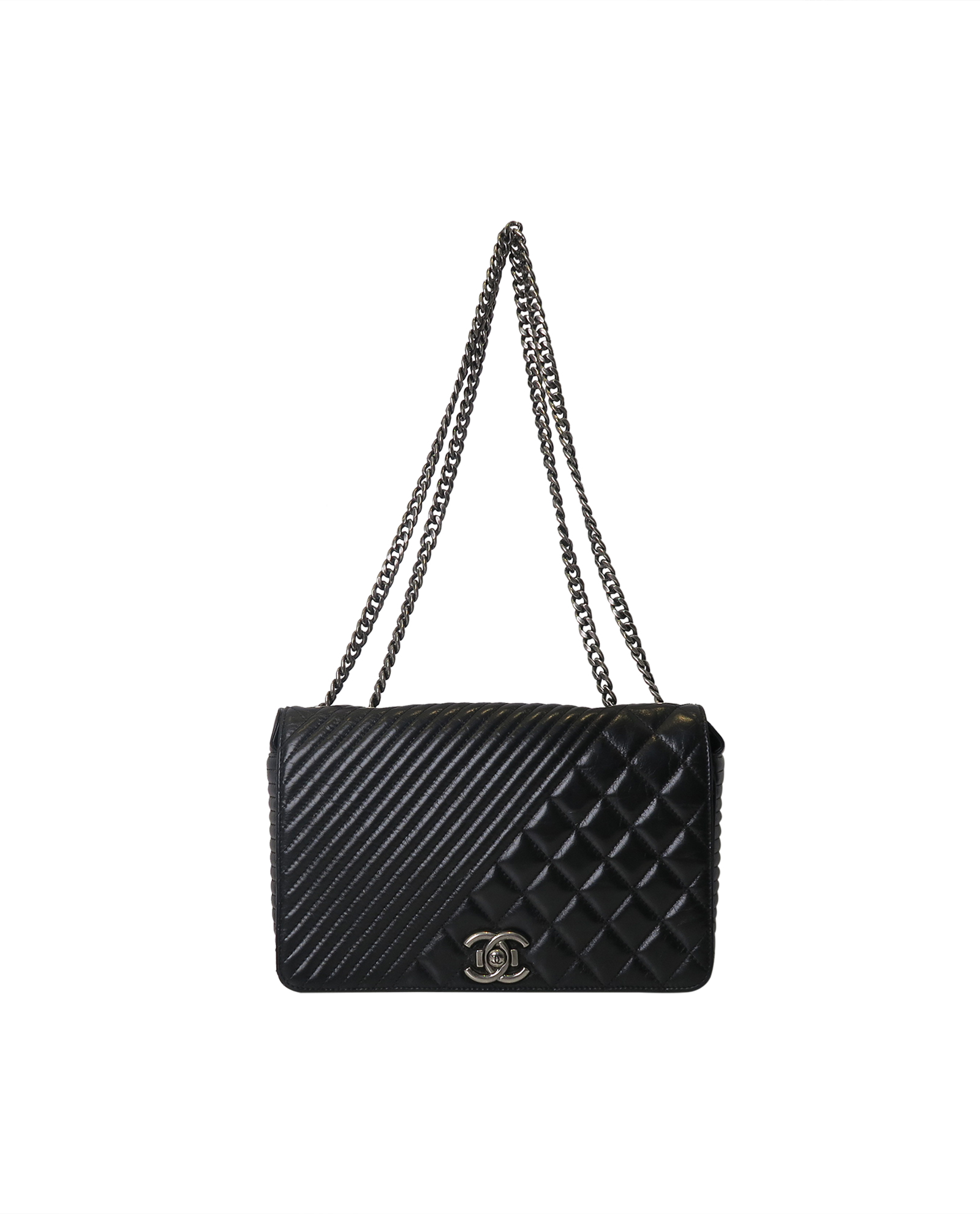 Medium Coco Boy Flap Bag, Chanel - Designer Exchange