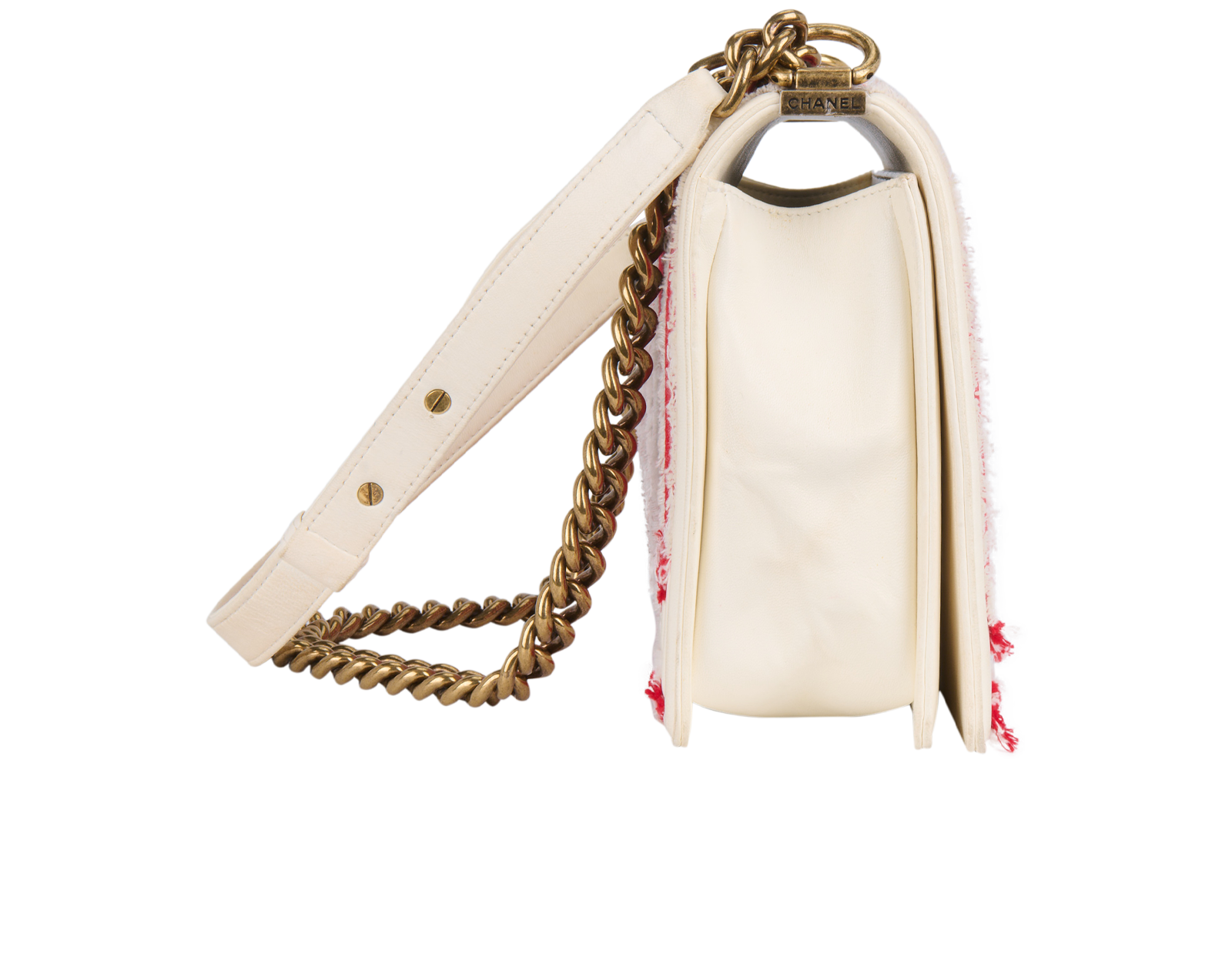 Crossbody Chanel Large Side Packs Large Cruise Boy Bag, Chanel