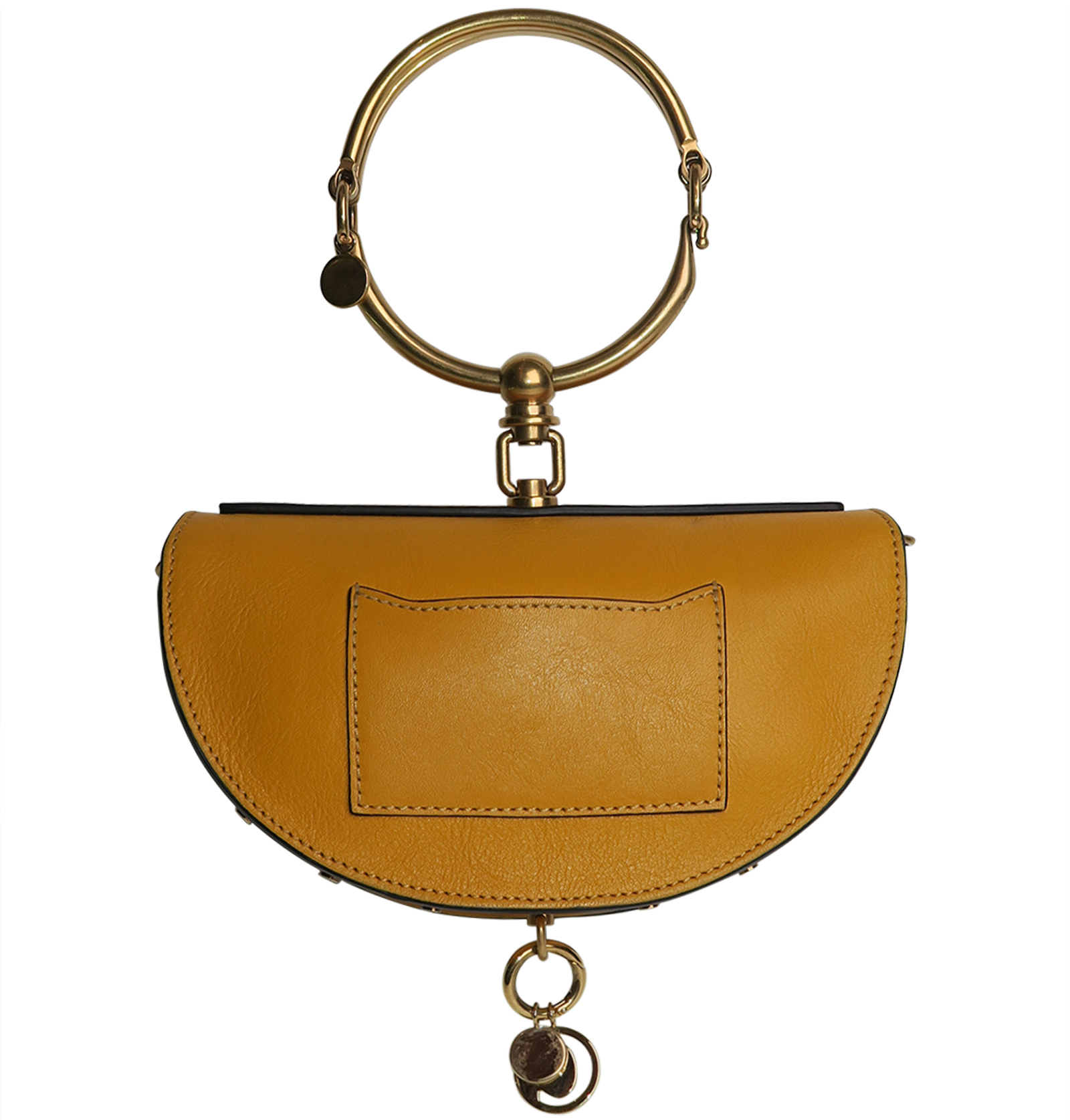 Nile Minaudière Bag Orange Chloe Nile Minaudiere Bracelet Bag - Main Image