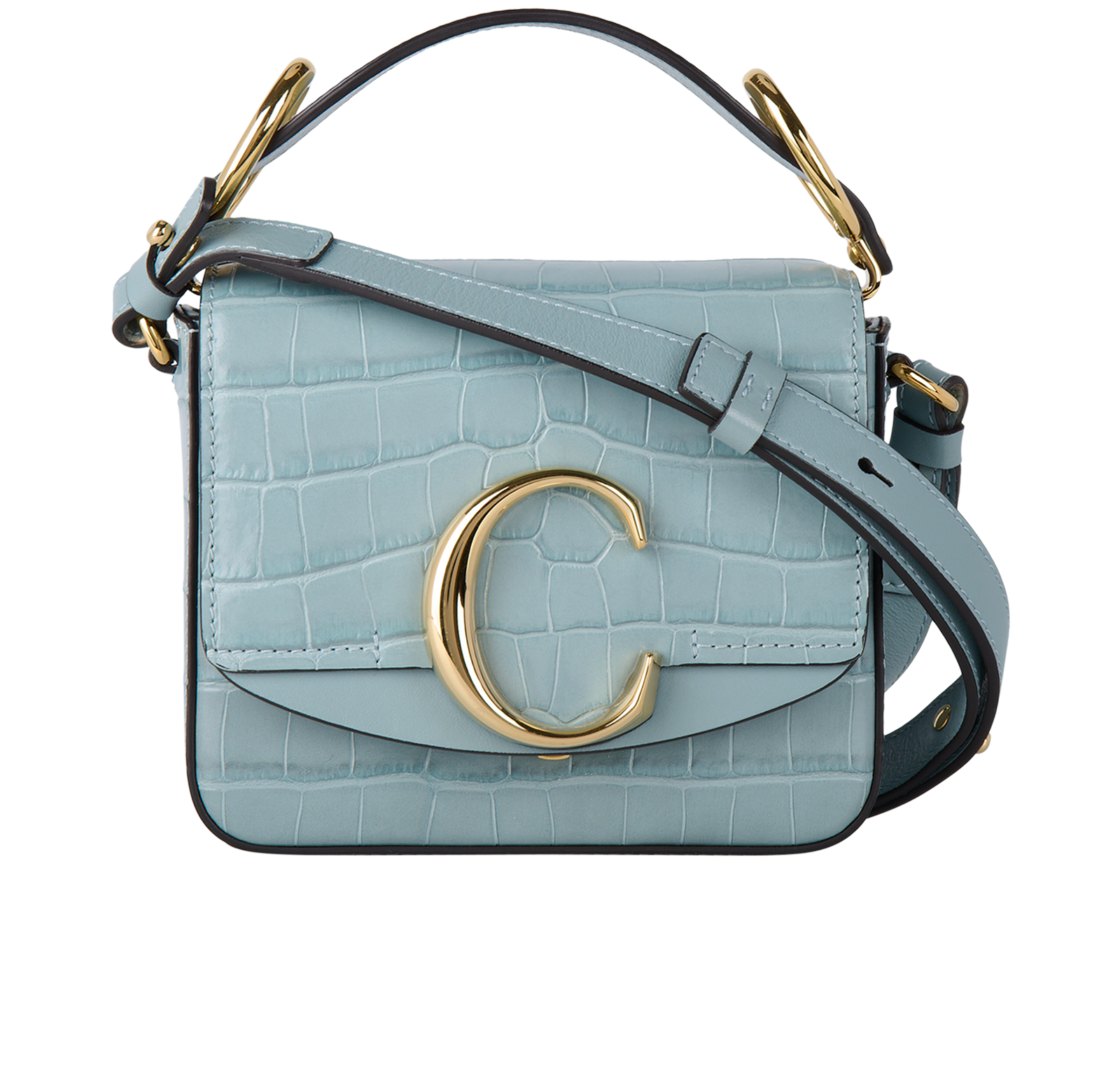 Designer Bags Chloe Handbags Outlet Handbag Chloe Nile Washed Blue