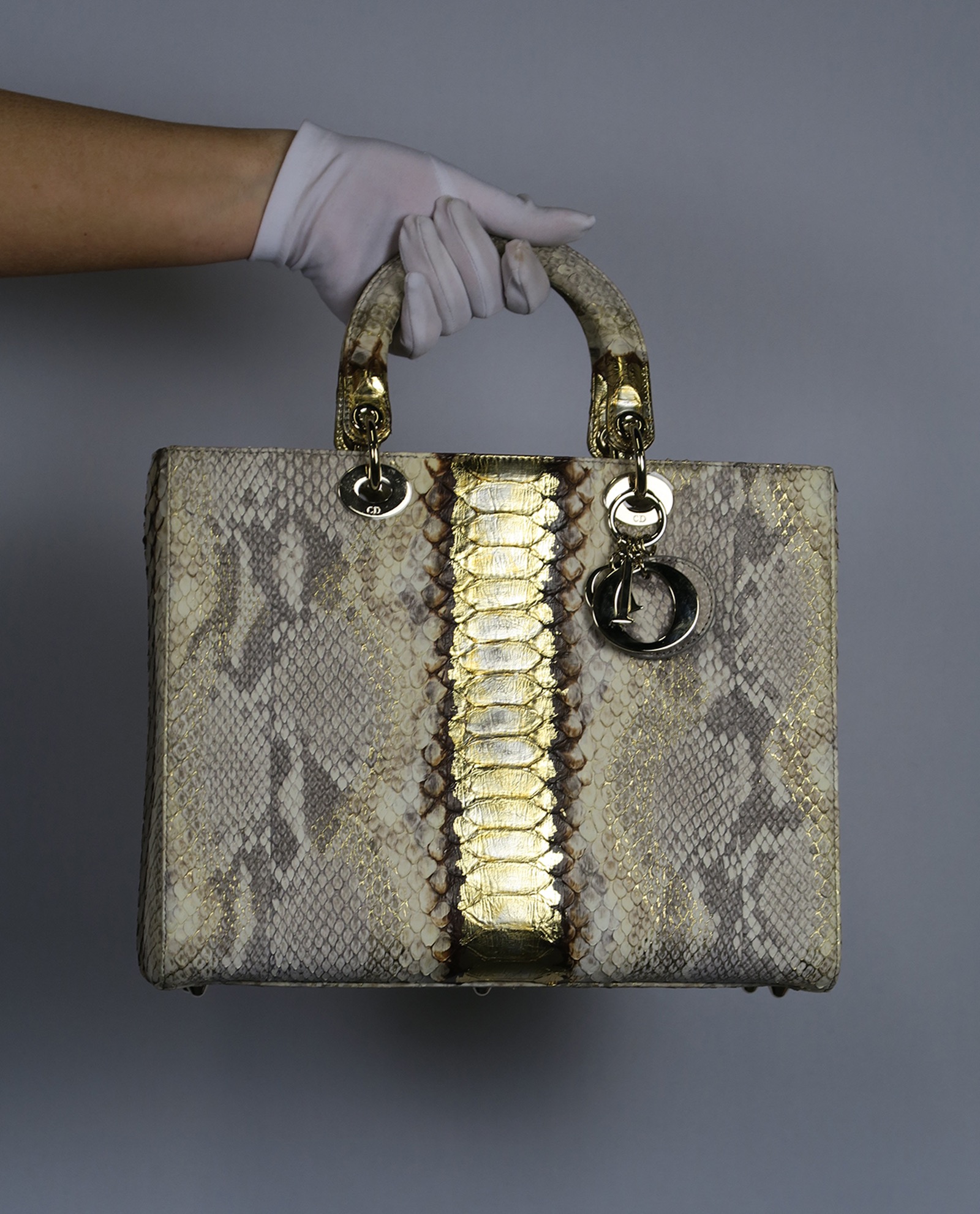 lady dior python