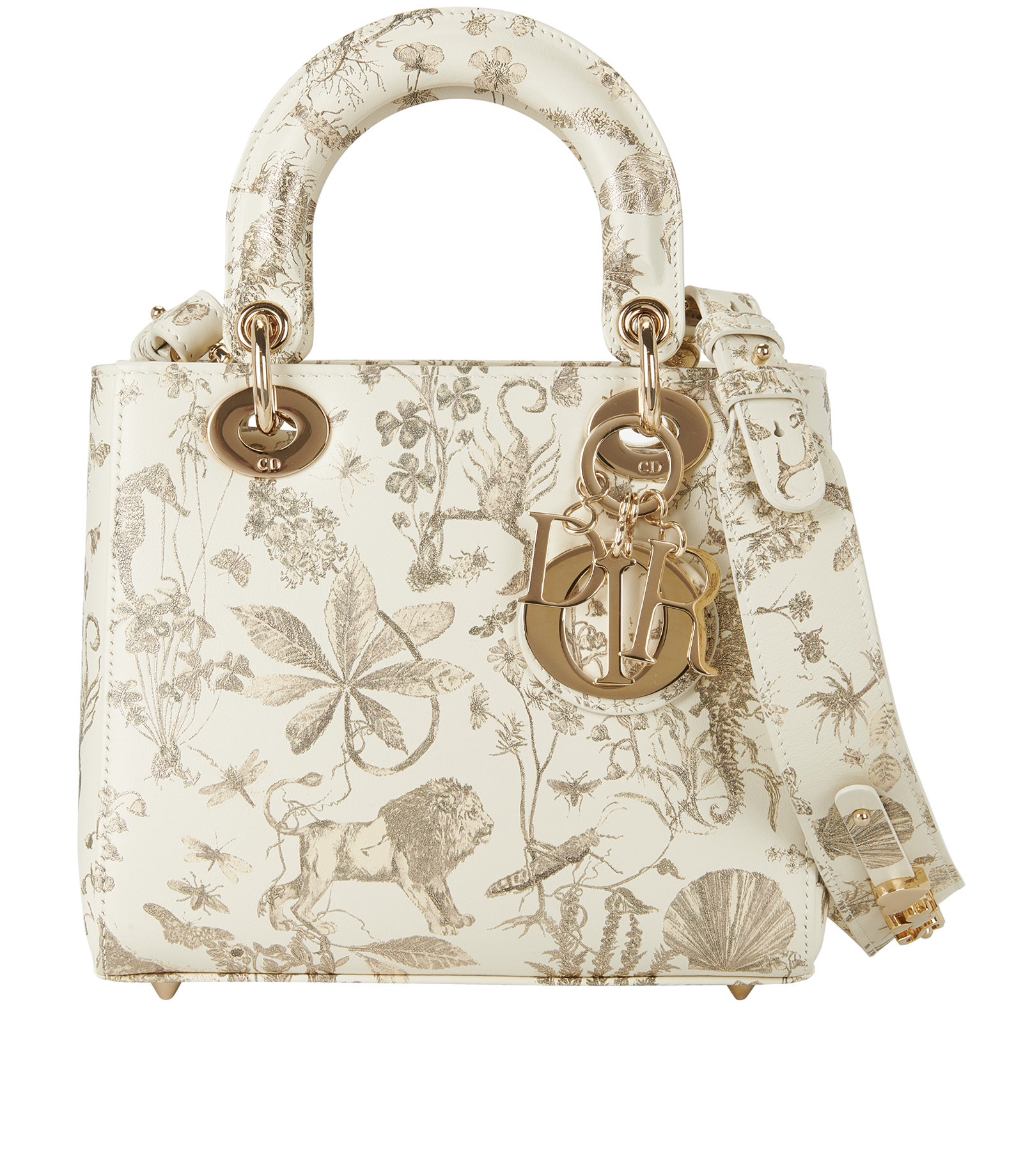 Lady Dior White Designer Mini Bag Christian Dior Cream Lambskin