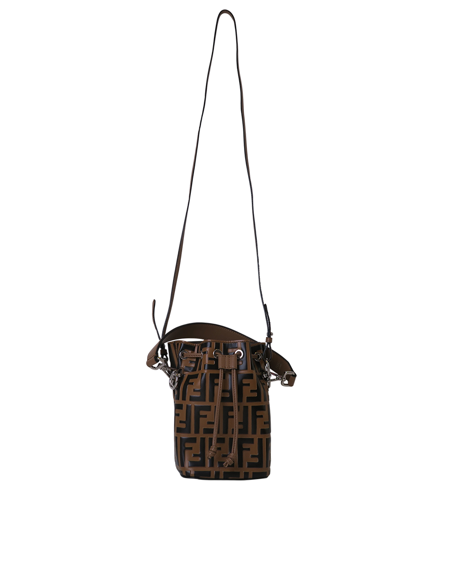 Fendi Canvas Mon Tresor Small Bucket Bag (SHF-20756) – LuxeDH