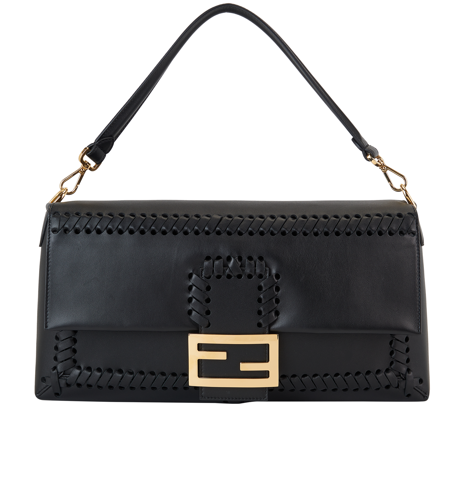 Whipstitched Maxi Baguette, Fendi Designer Exchange Buy Sell