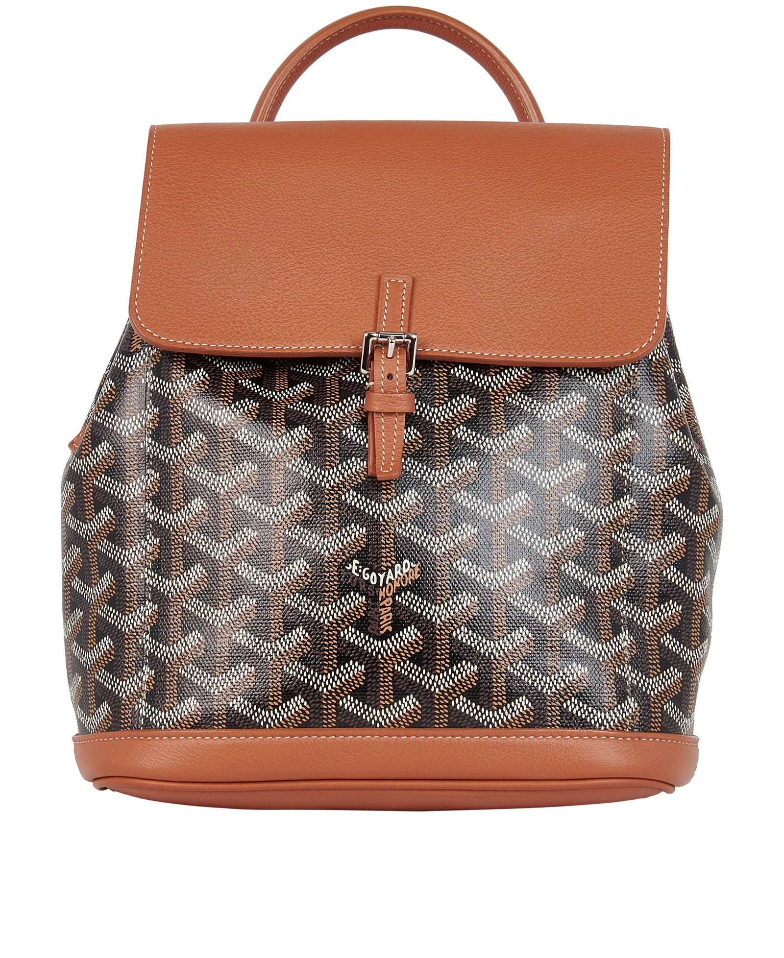 alpin mini backpack goyard Goyardine Canvas Polar Blue Palladium Hardw Goyard Goyardine Calfskin Mini Alpin