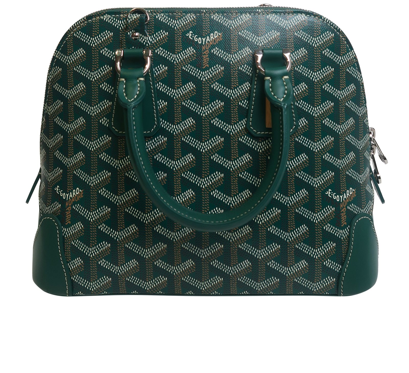 Goyard Goyardine Mini Vendome - Green Handle Bags, Handbags