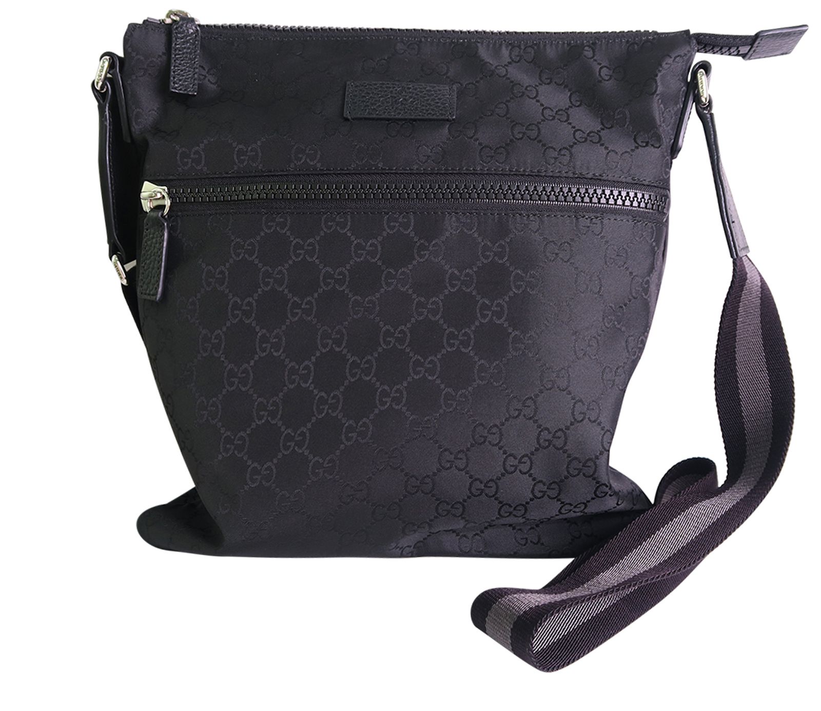 Designer Handbags Gucci Nylon Crossbody Bag GG Messenger, Gucci Designer  Exchange Buy Sell Exchange