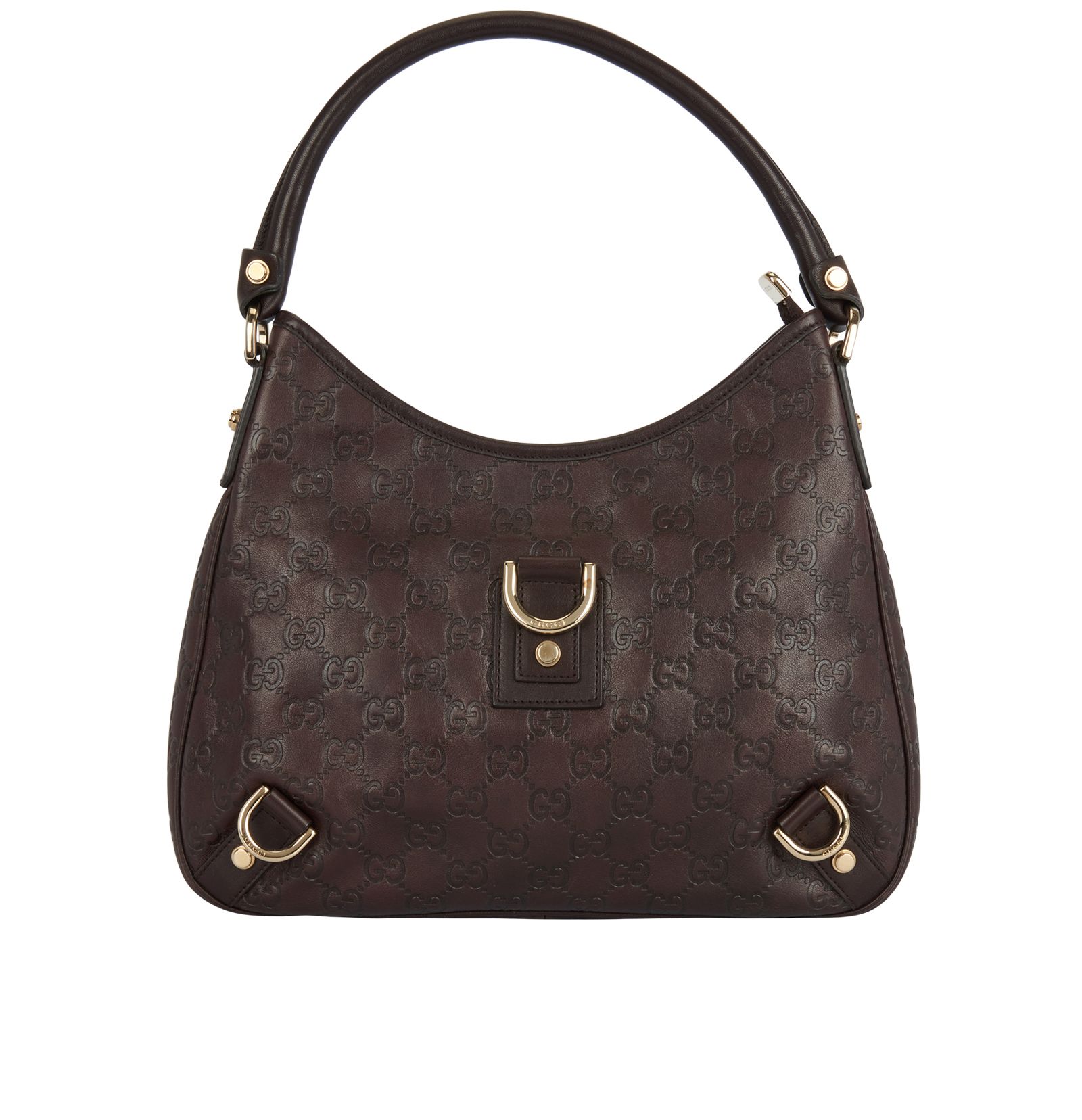 Pre-loved Vintage GG Embossed Hobo - £350