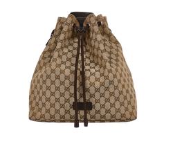 Pre-loved GG Drawstring Rucksack - £595