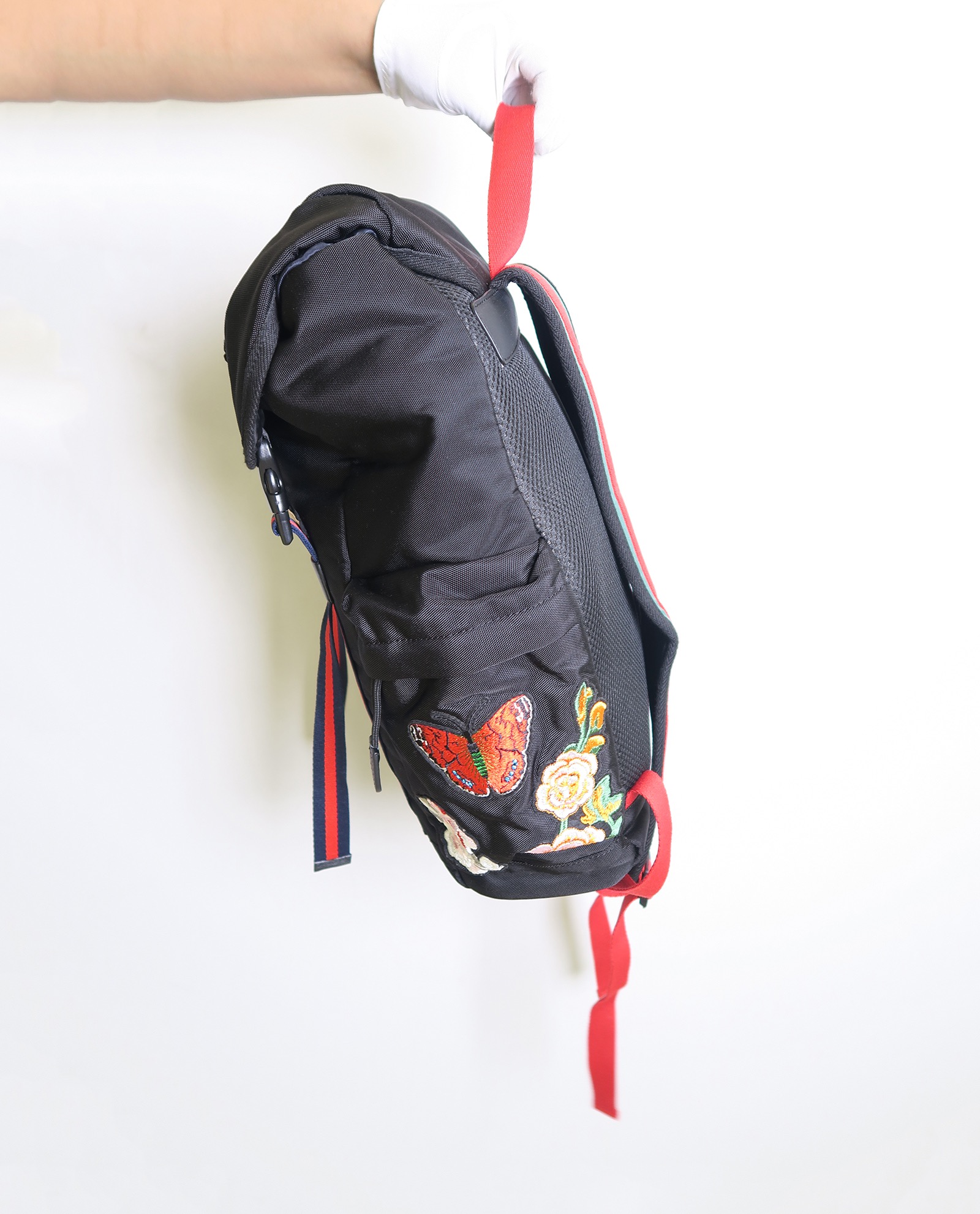 Tiger Embroidered Backpack, Gucci Designer Exchange Buy Sell